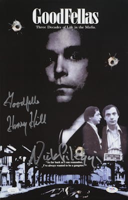 Henry Hill & Nicholas Pileggi Signed 