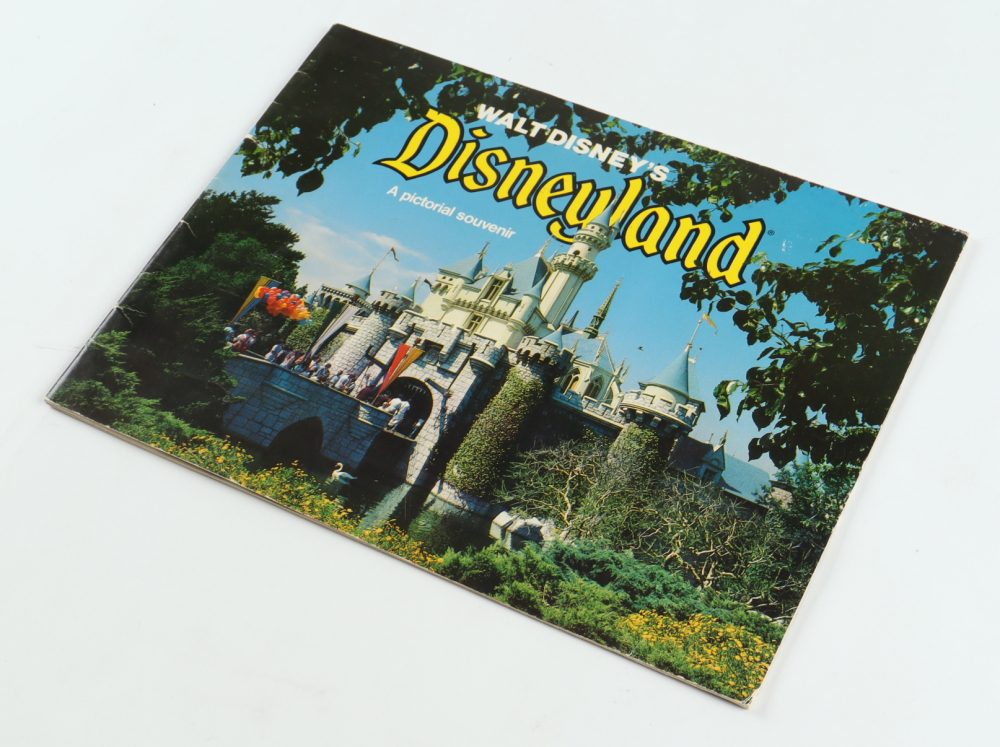 Vintage Original "Walt Disney's Pictorial Souvenir Book Of Disneyland ...