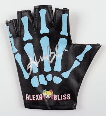 Alexa Bliss Signed Wrestling Glove (Beckett) | Barnebys