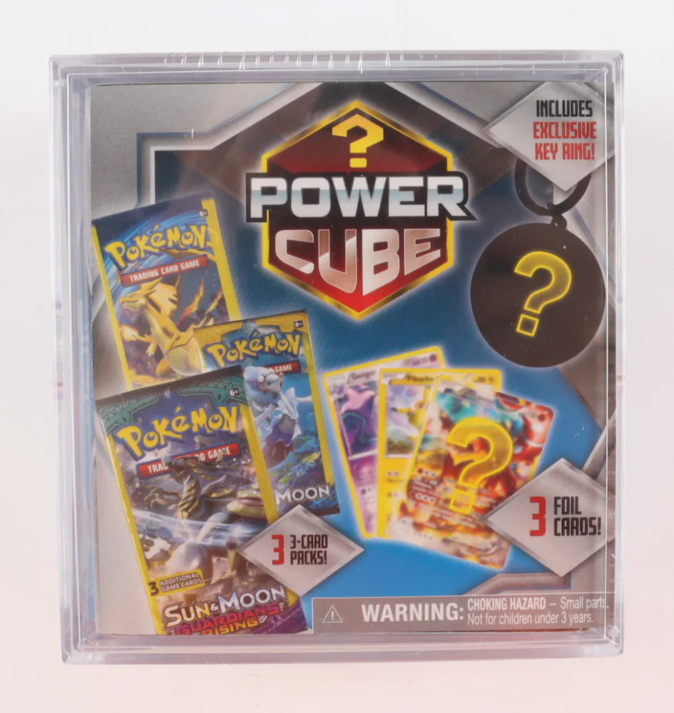 Pokemon TCG Power Cube with (3) Packs | Barnebys