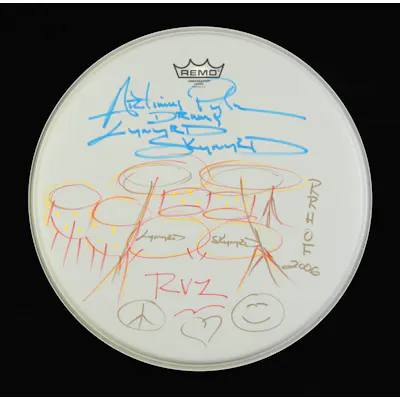 Artimus Pyle Signed 16.5