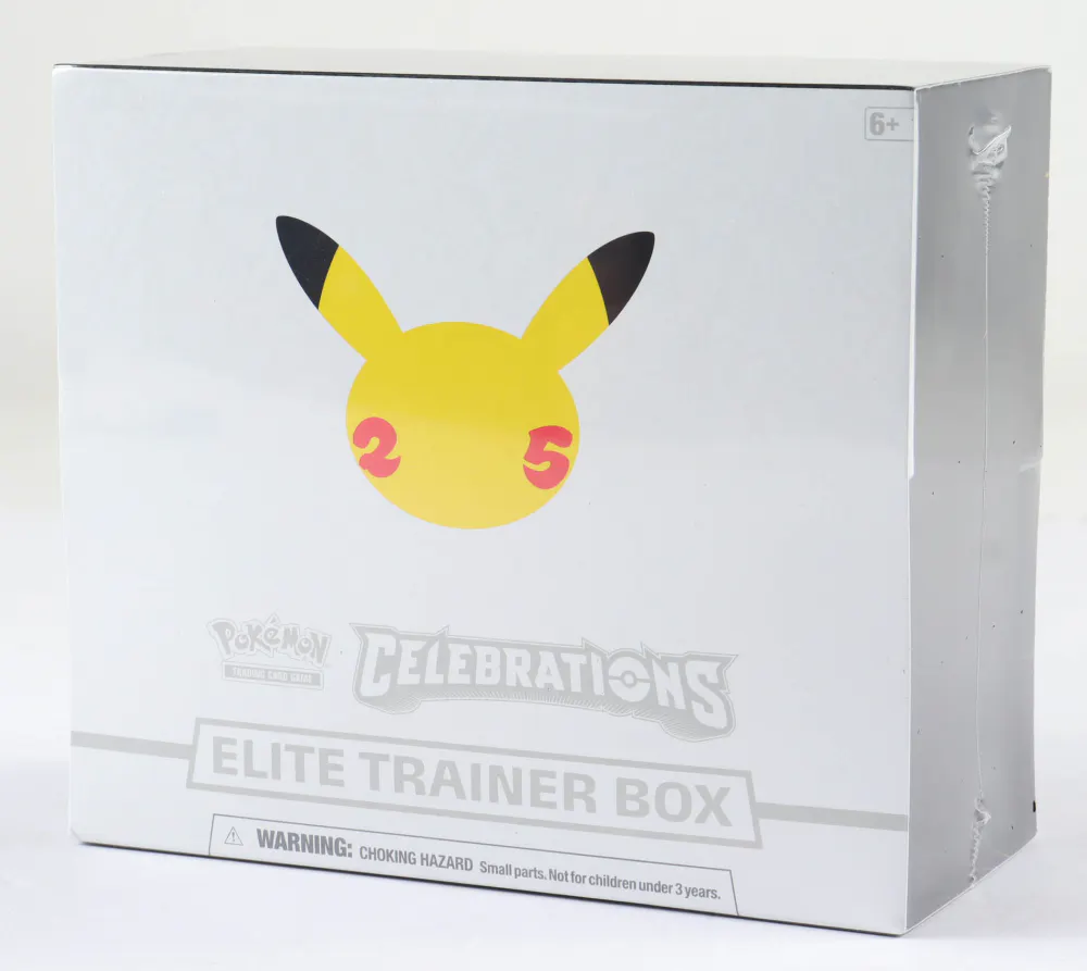 Pokemon TCG: Celebrations Elite Trainer Box with (10) Celebrations