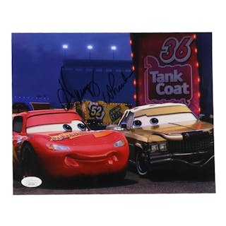 Humpy Wheeler Signed "Cars" 8x10 Photo (JSA)
