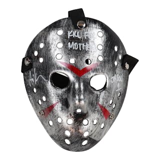 Ari Lehman Signed "Friday the 13th" Mask Inscribed "Jason 1" & "Kill