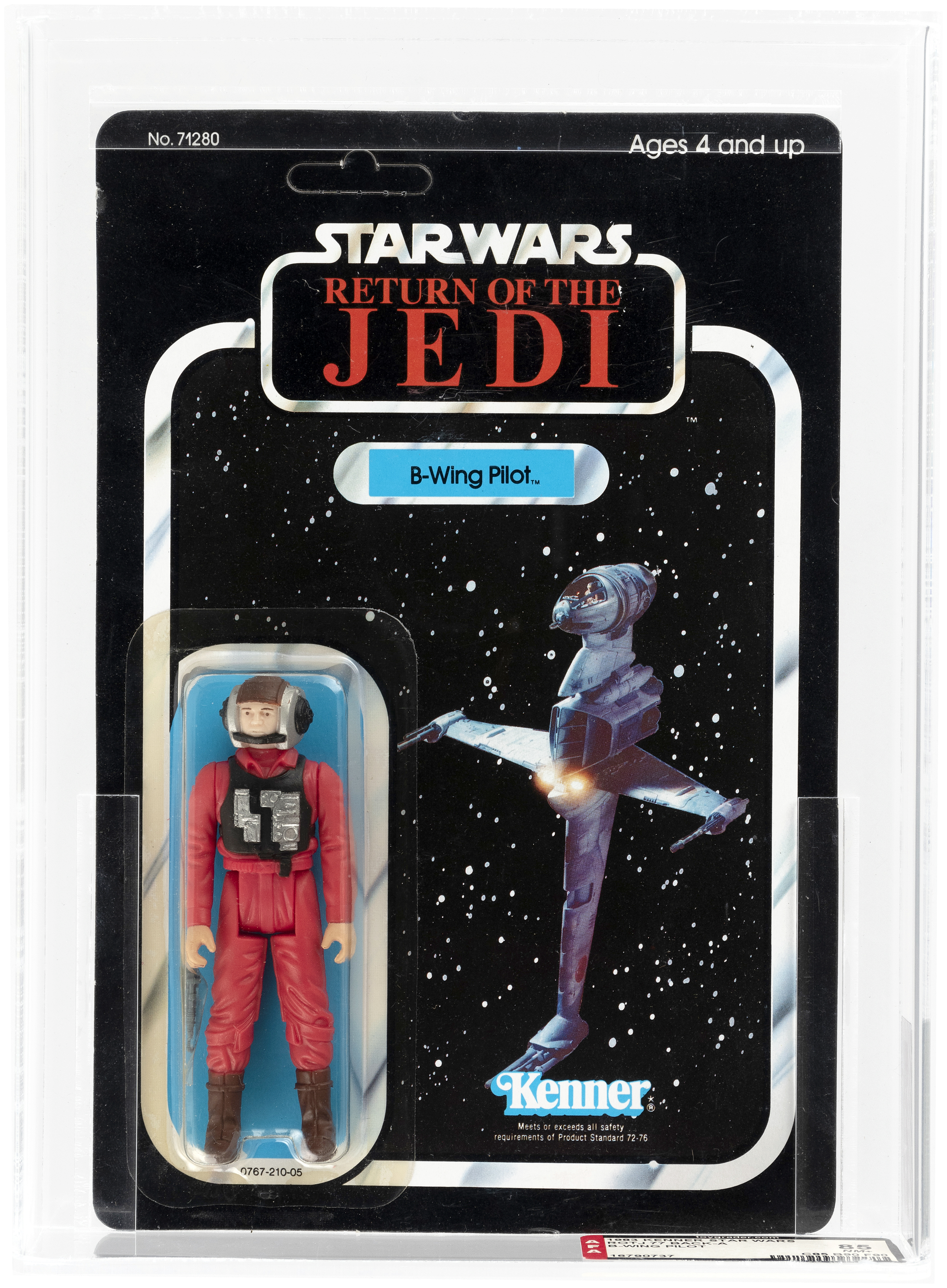 STAR WARS: RETURN OF THE JEDI (1983) - B-WING PILOT 77 BACK-A AFA 85 ...