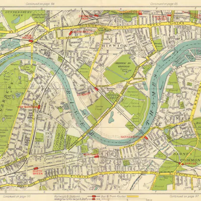 Chiswick Geographers A-Z Map Co / Geographia / Pearsall | Barnebys