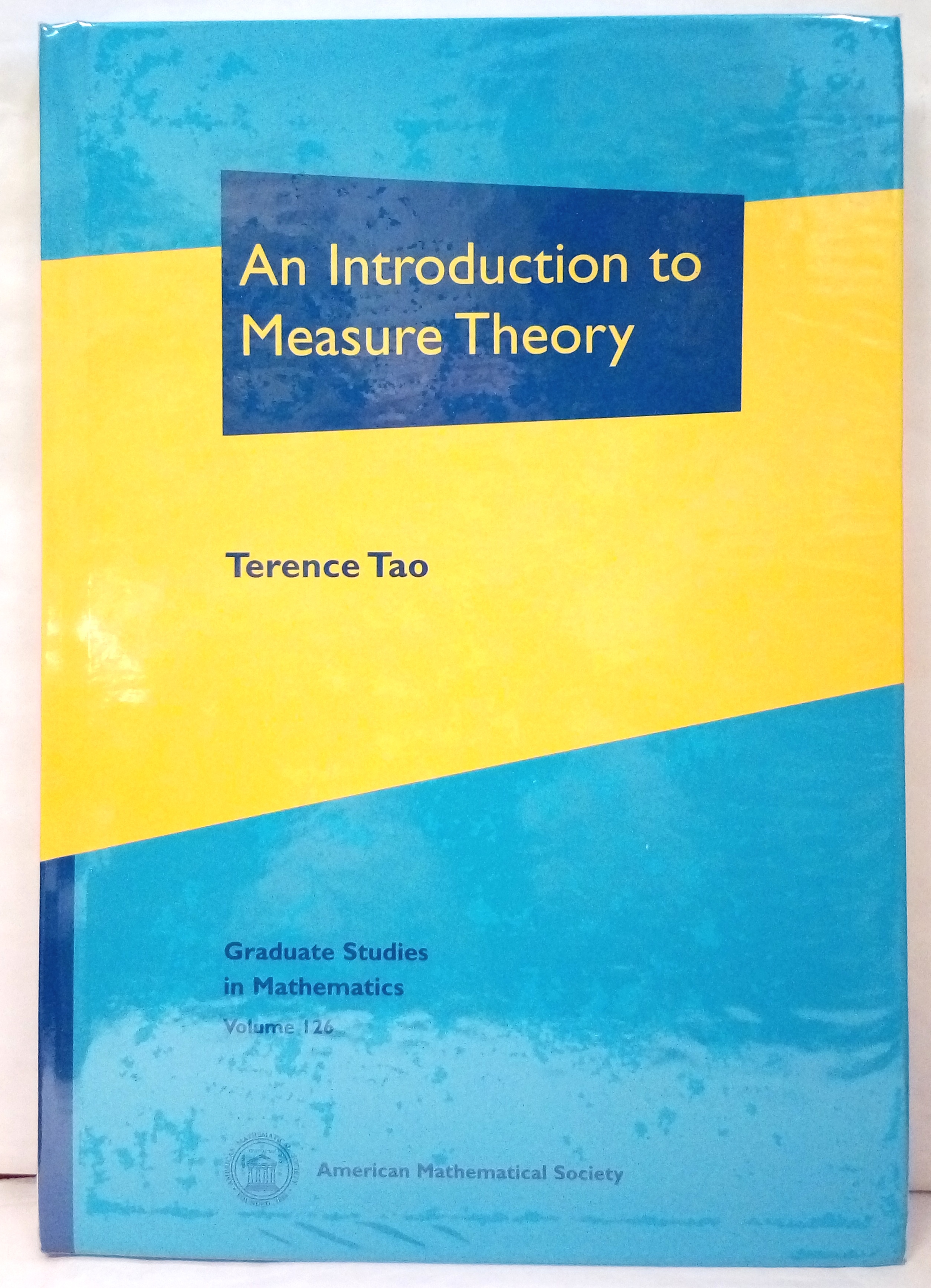 An Introduction To Measure Theory. Tao (Terence) Mathématiques | Barnebys