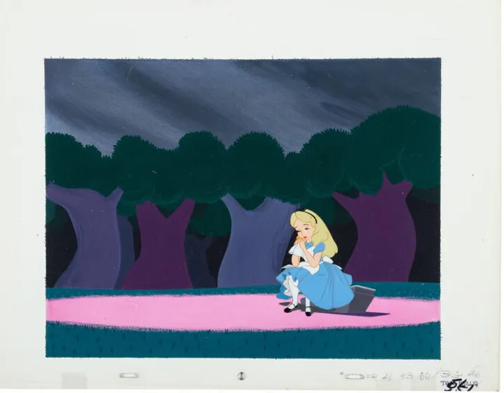 Alice in Communication Land: Alice Production Cel and Key Master ...