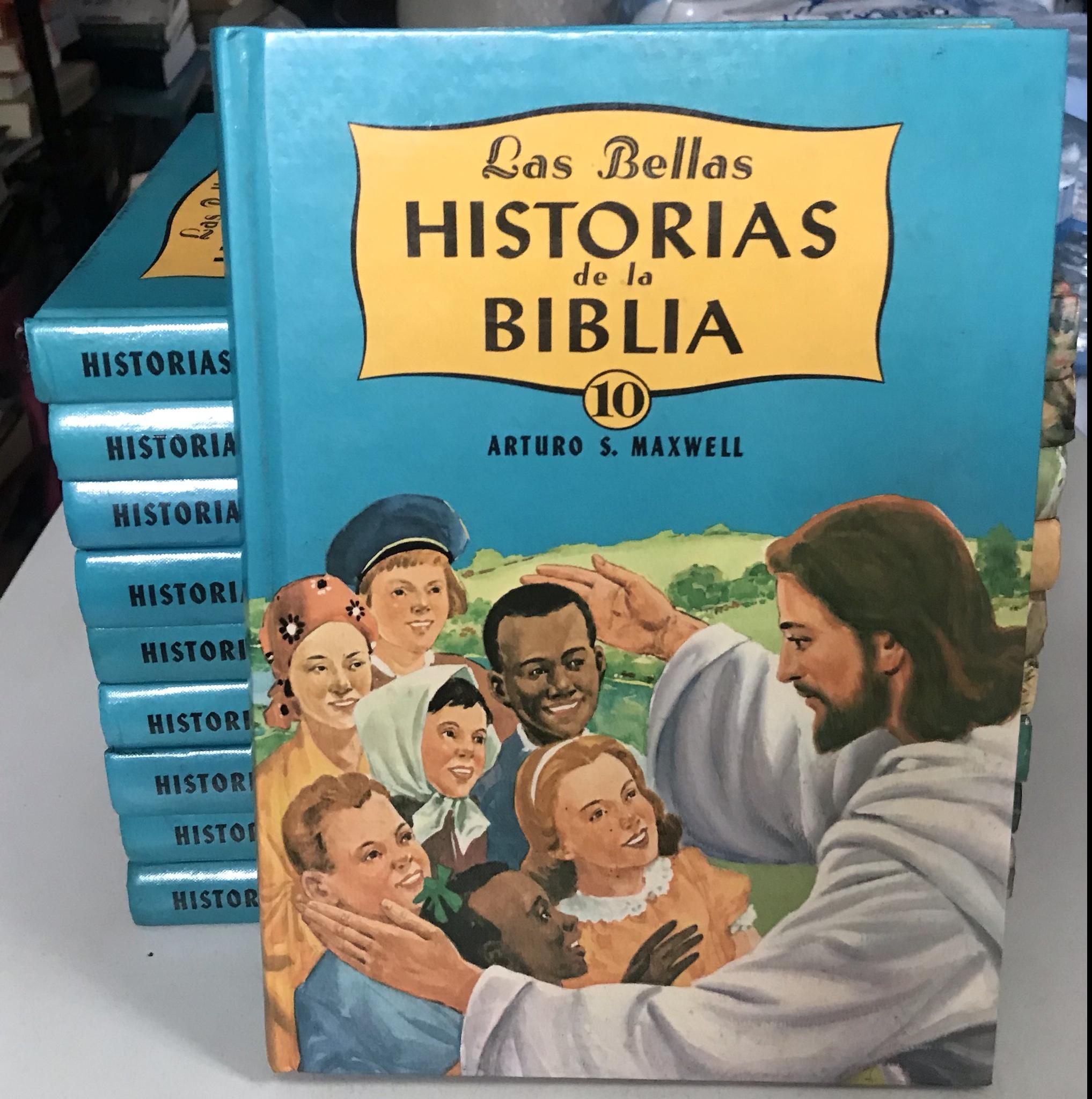 Las Bellas Historias De La Biblia- Volumes 1-10 Arturo S. Maxwell ...