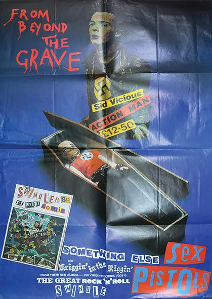 Friggin' in the Riggin' / Something Else poster. SEX PISTOLS - REID ...