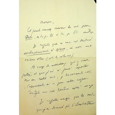 Edouard Reyn | Lettre autographe : à Adolphe Moreau | Images d Edouard Reyn | Lettre autographe : à Adolphe Moreau | Images d