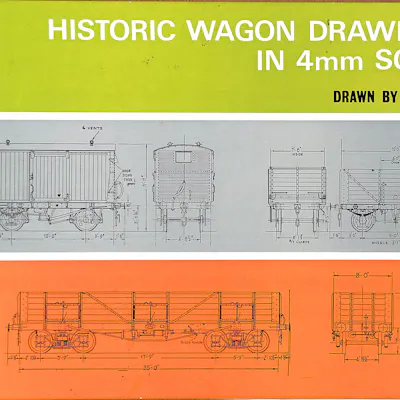 Historic Wagon Drawings in 4mm Scale Roche, F.J. | Barnebys