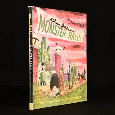 Monster Rally Charles Addams Humour | Barnebys