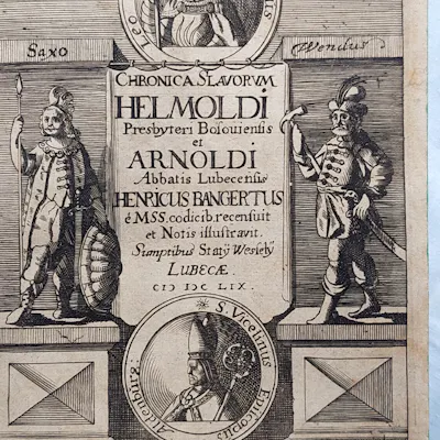Chronica slavorum Helmold von Bosau : | Barnebys