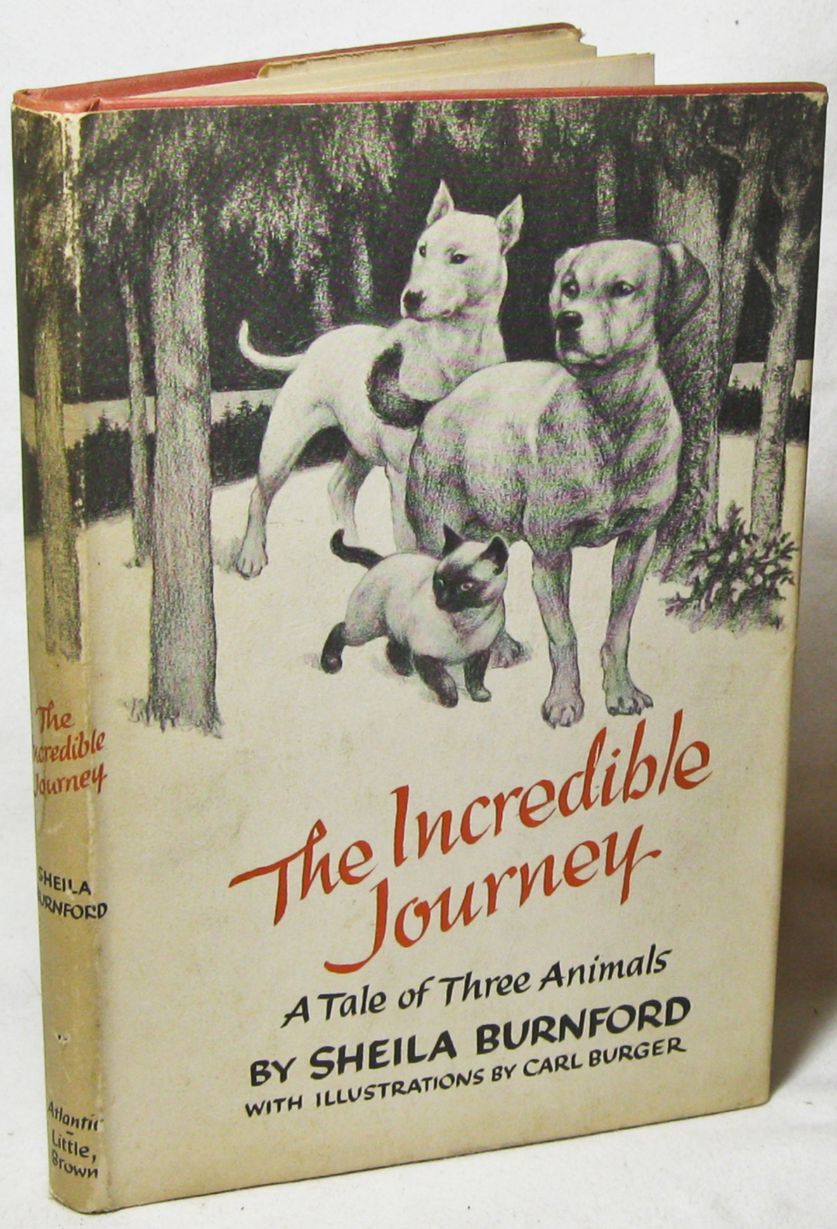 The Incredible Journey Burnford, Sheila (illustrations By Carl Burger ...