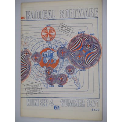 Radical Software Number 4 Summer 1971 Beryl