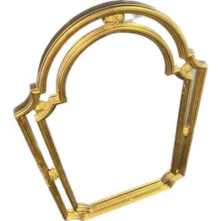 Contemporary gilt painted mirror