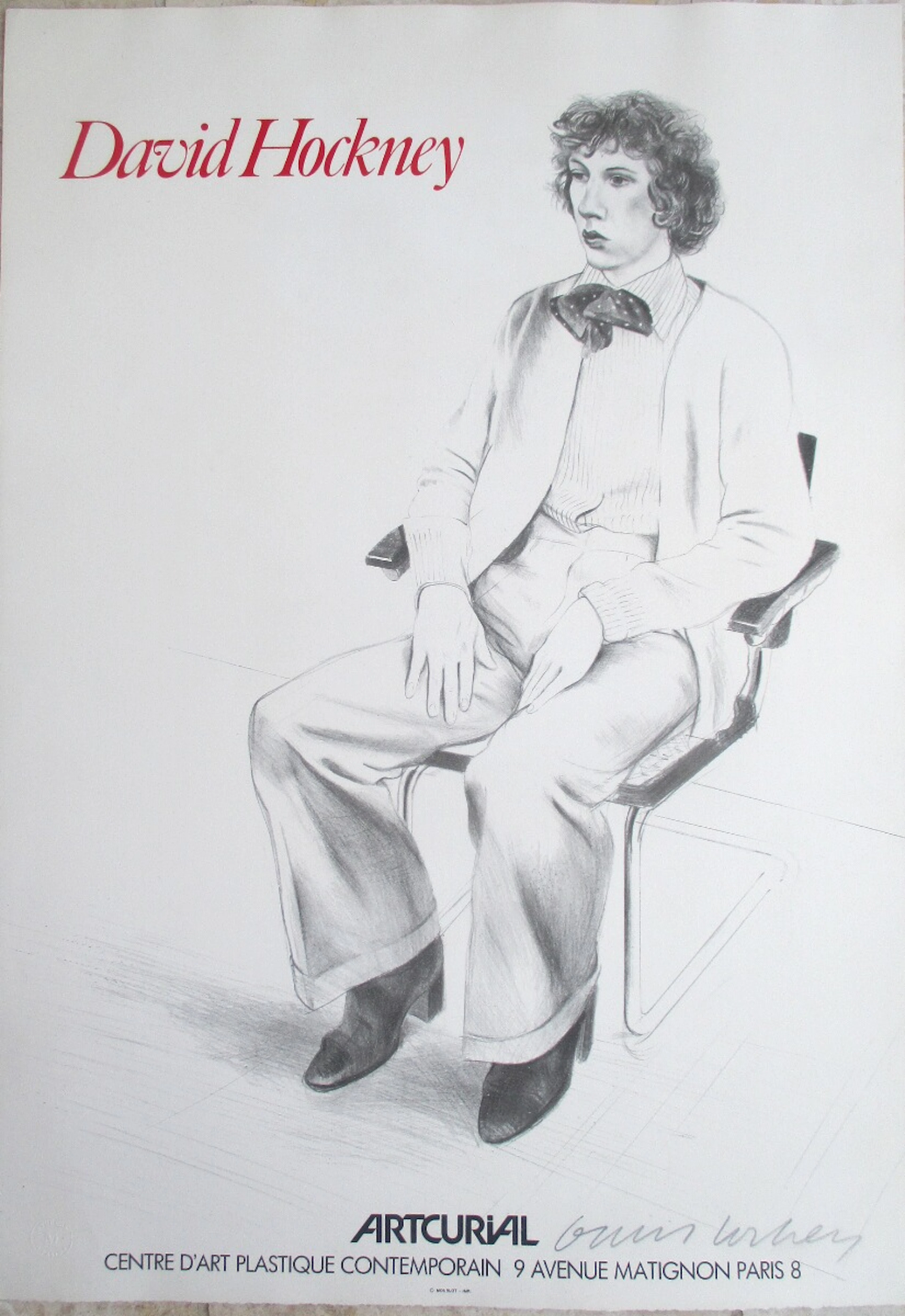 David Hockney: “Gregory Evans”