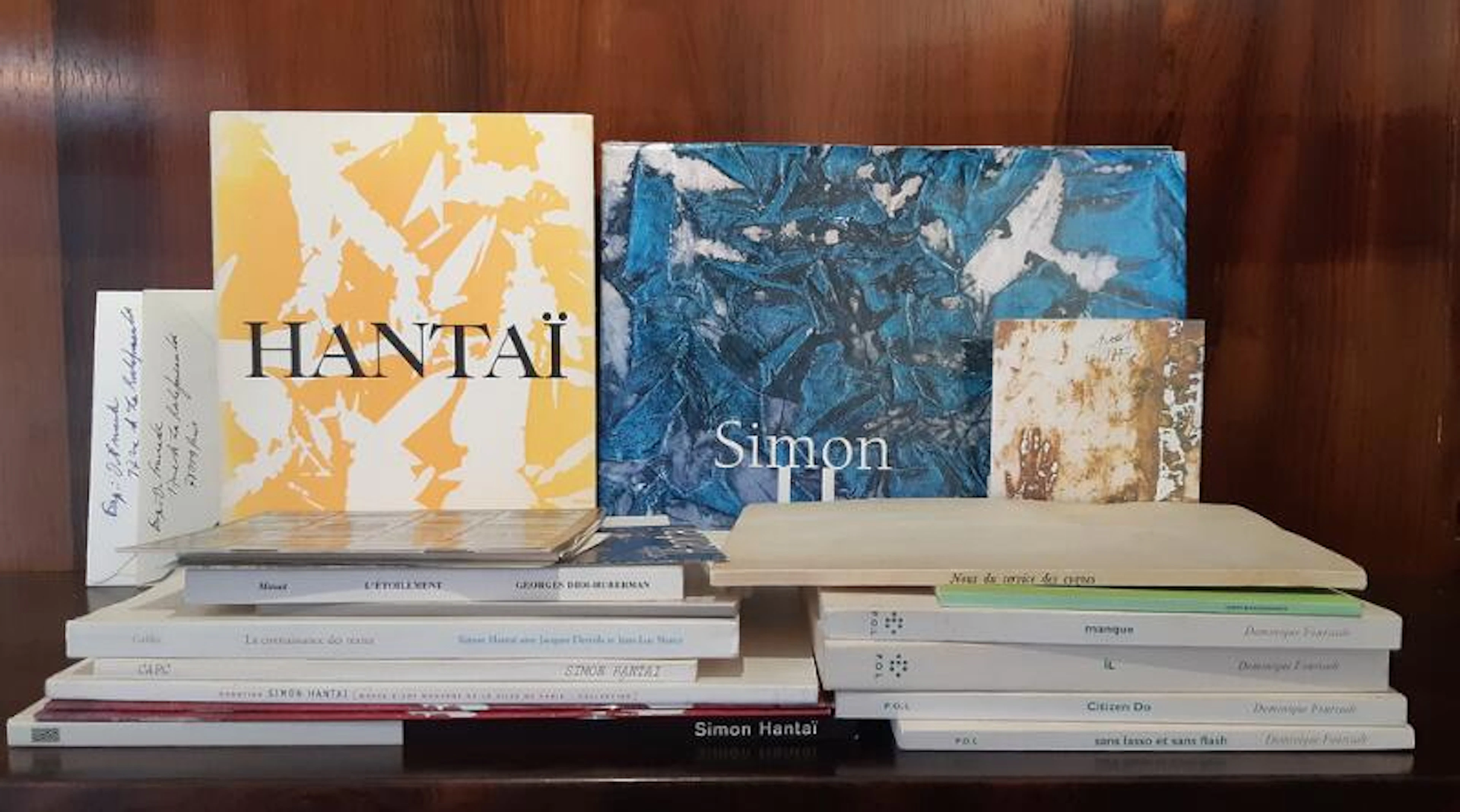 Simon Hantaï and Dominique Fourcade: A collection of catalogues and publications