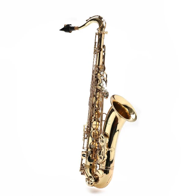 Jazz musician and discographer Arne Astrup's tenor saxophone