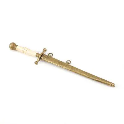 A Danish naval officers dagger in the pattern 1848 style. – Bruun ...