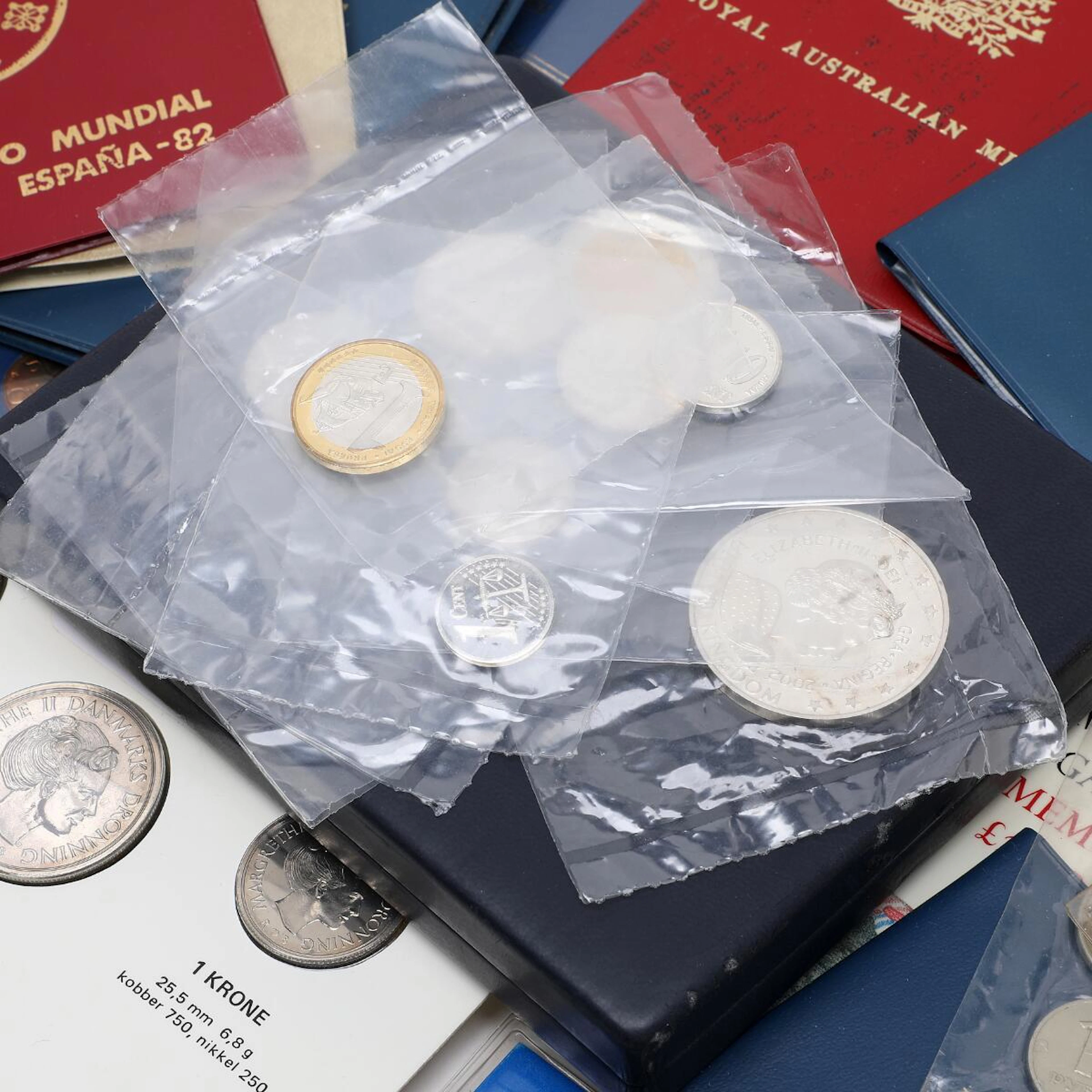 'World', collection coin set incl