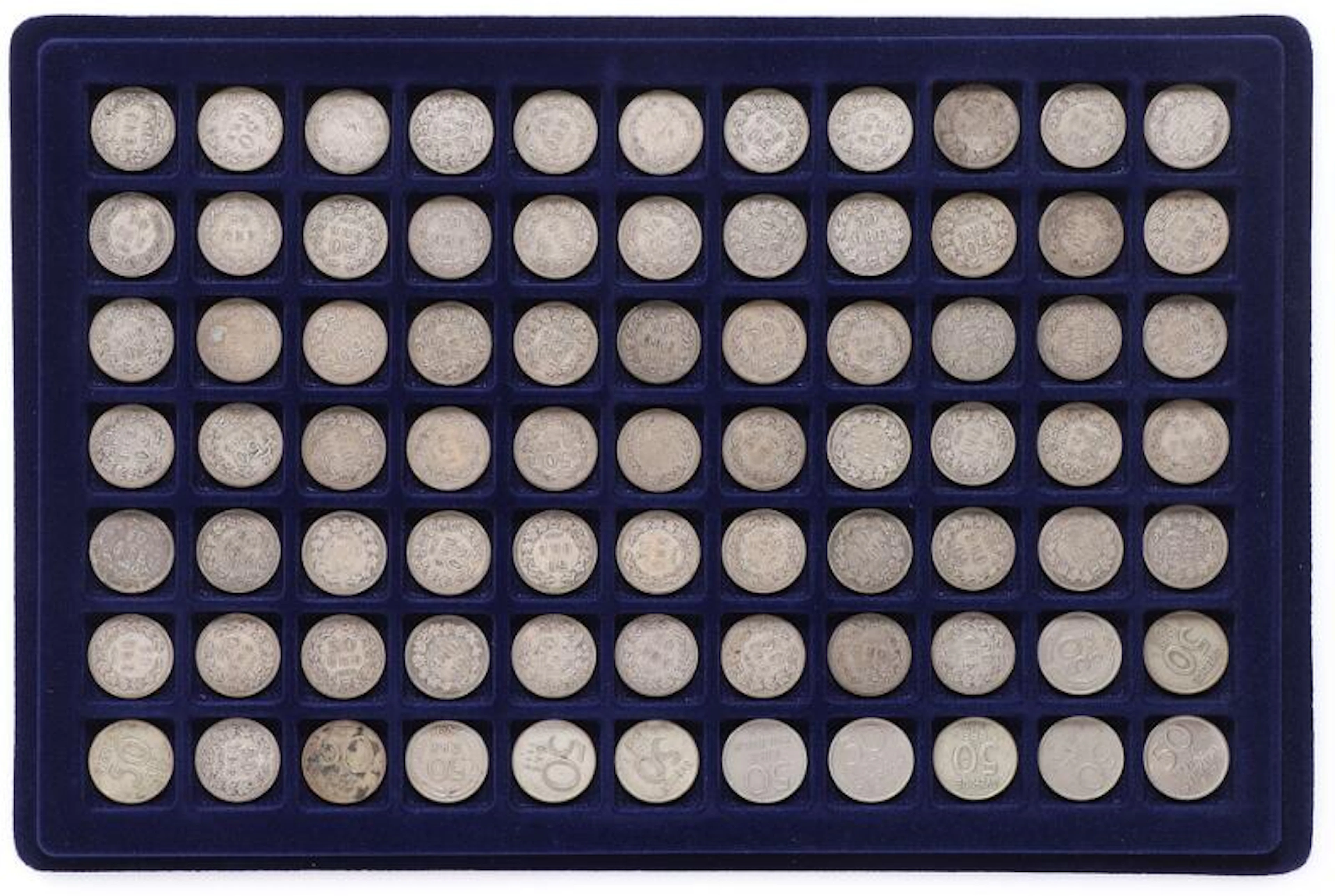 'World', collection in four aluminum cases incl