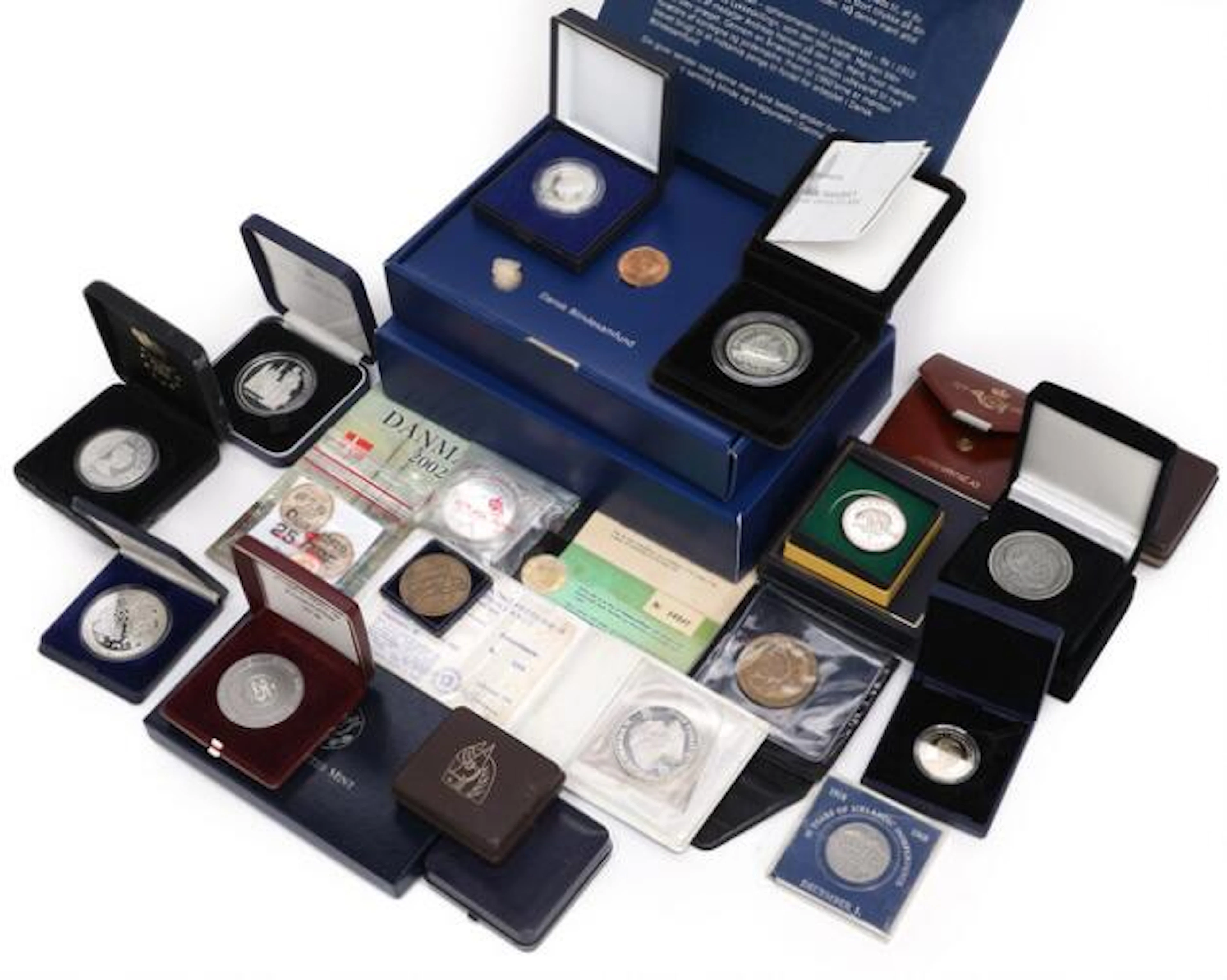 Lot consisting of medals and coins from i.a