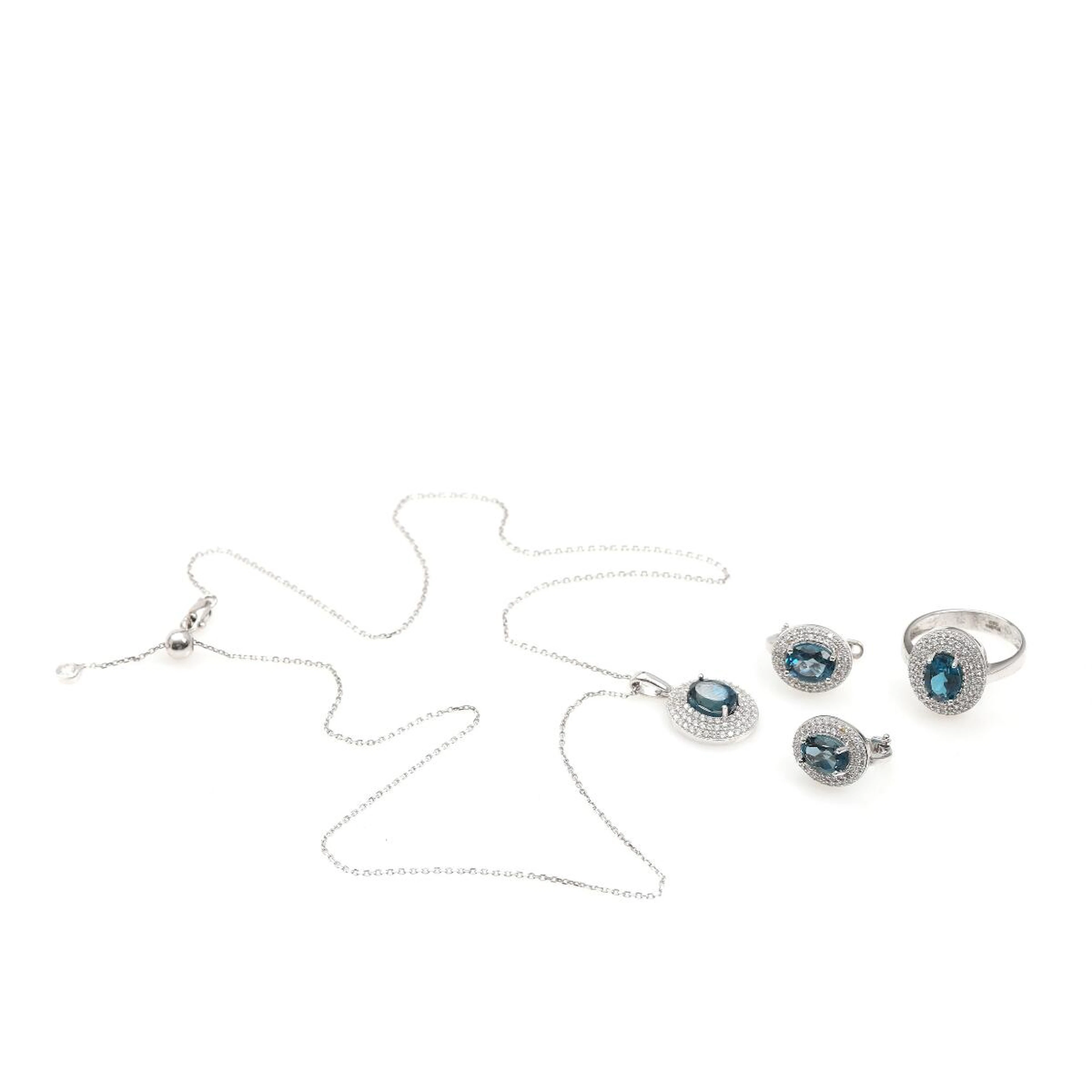 A pair of earrings