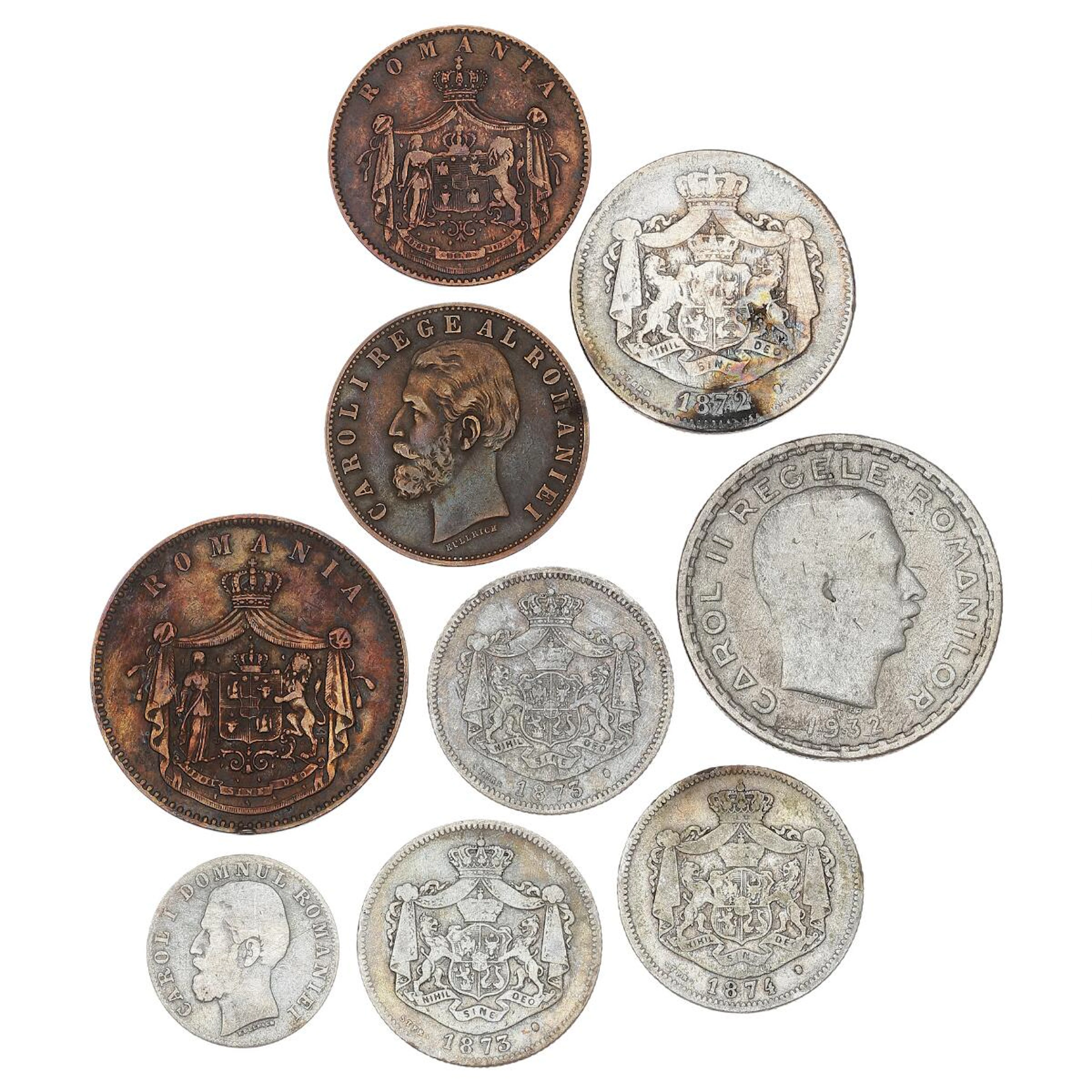 Romania, 5 Bani 1867