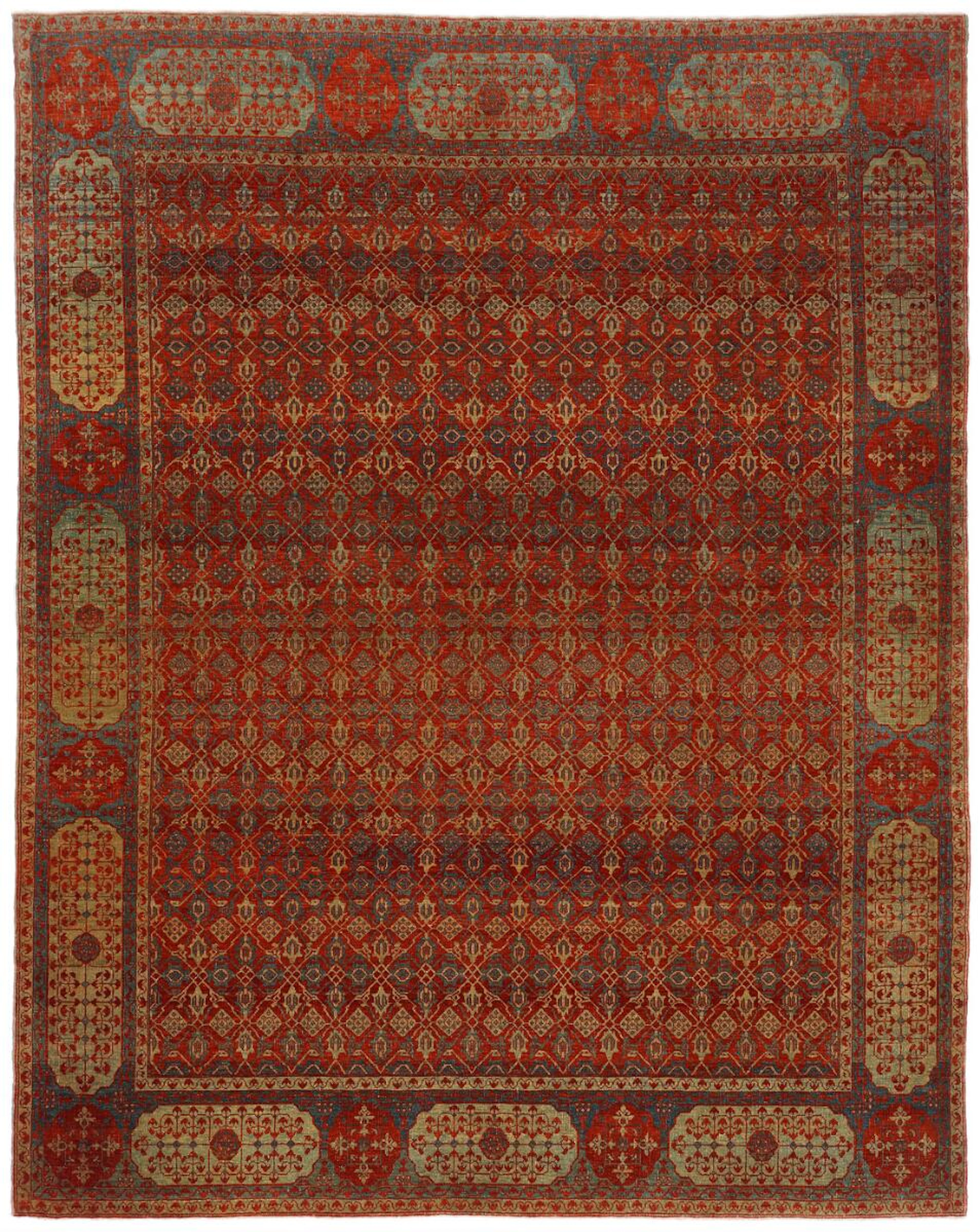 An Oriental carpet