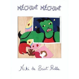 Niki de Saint Phalle: "Méchant Méchant". Portfolio with puzzle and