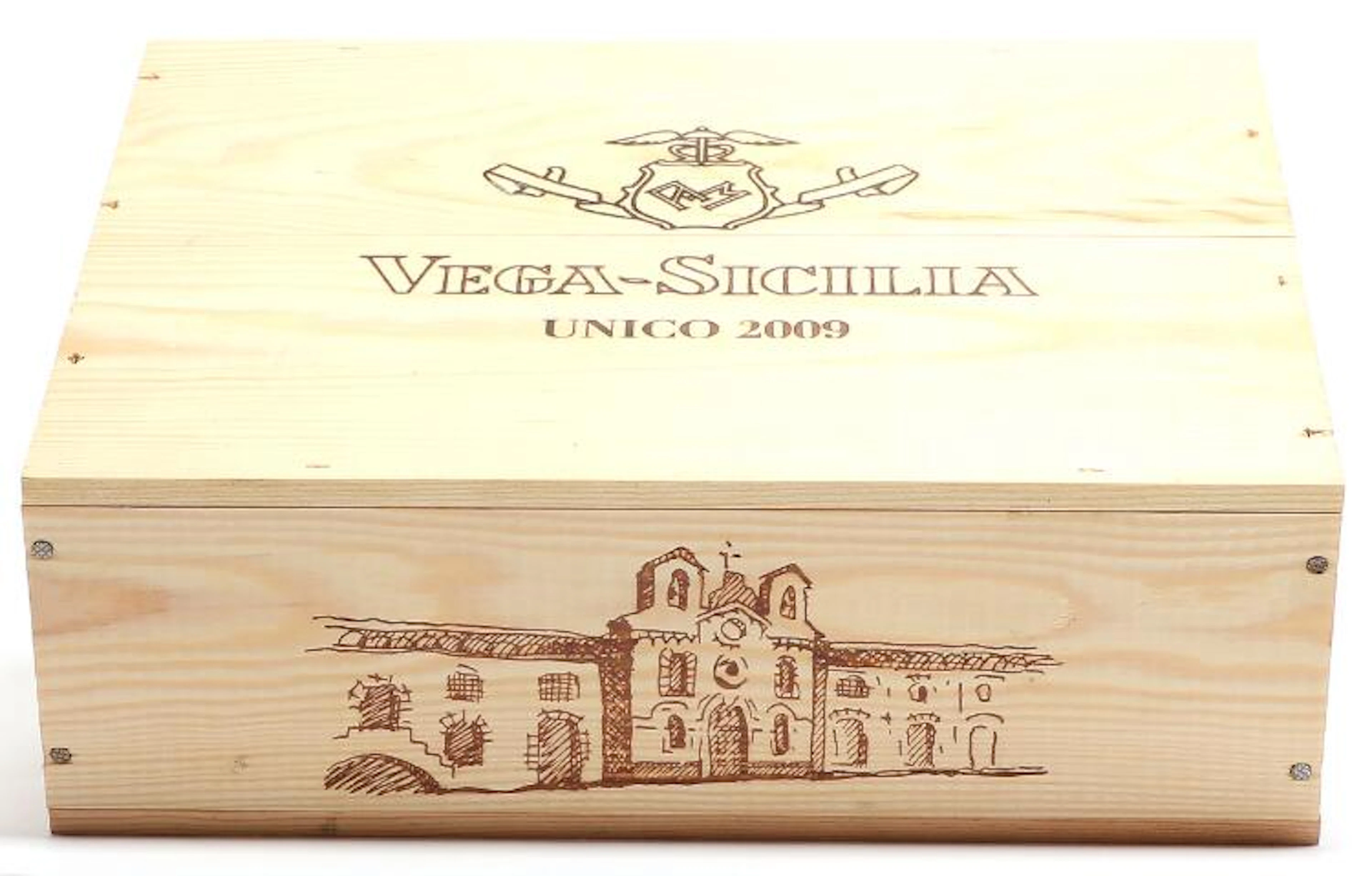 3 bts. Vega Sicilia Unico, Ribera del Duero 2009 A (hf/in). Owc.