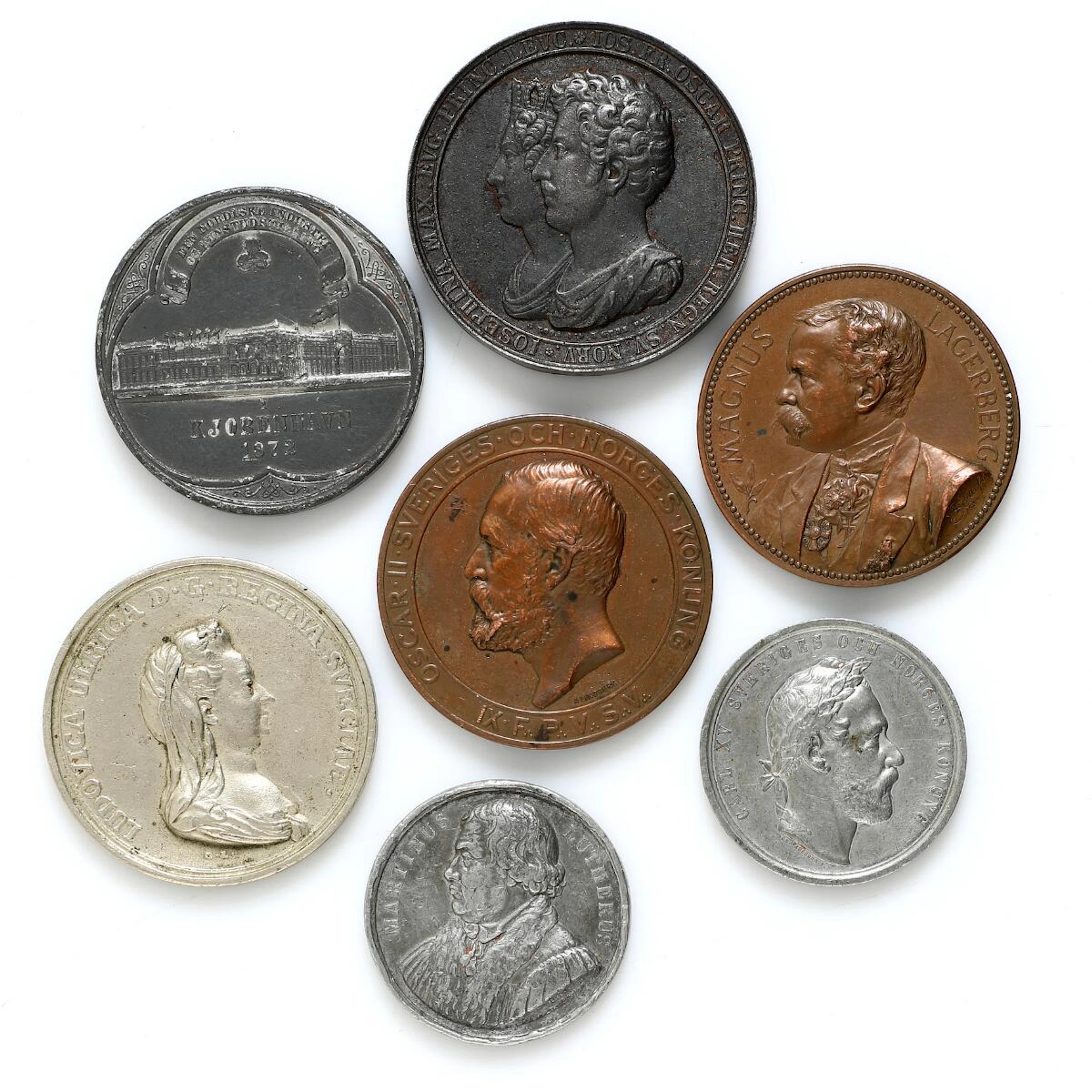 Collection of medals