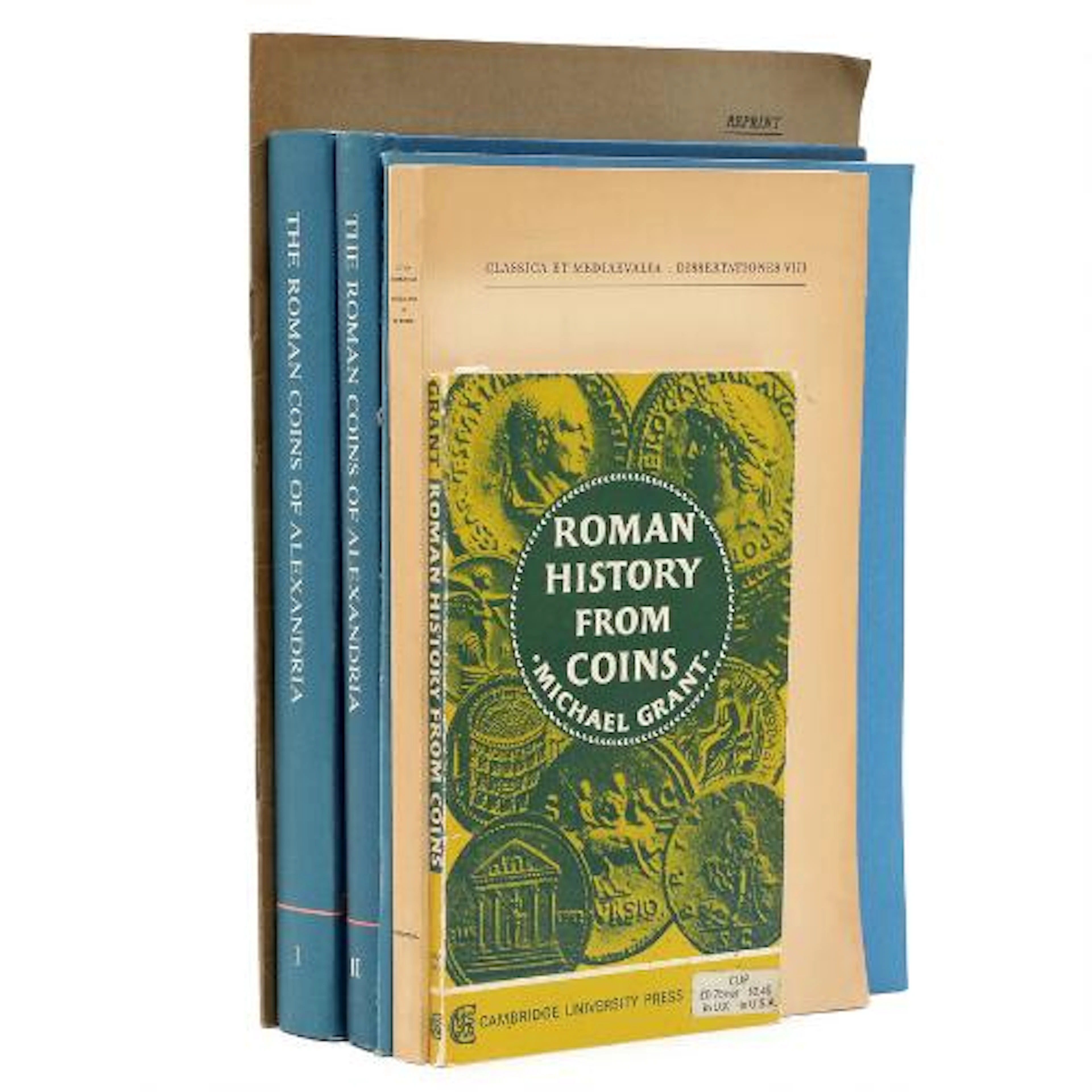 Coll. numismatic literature incl