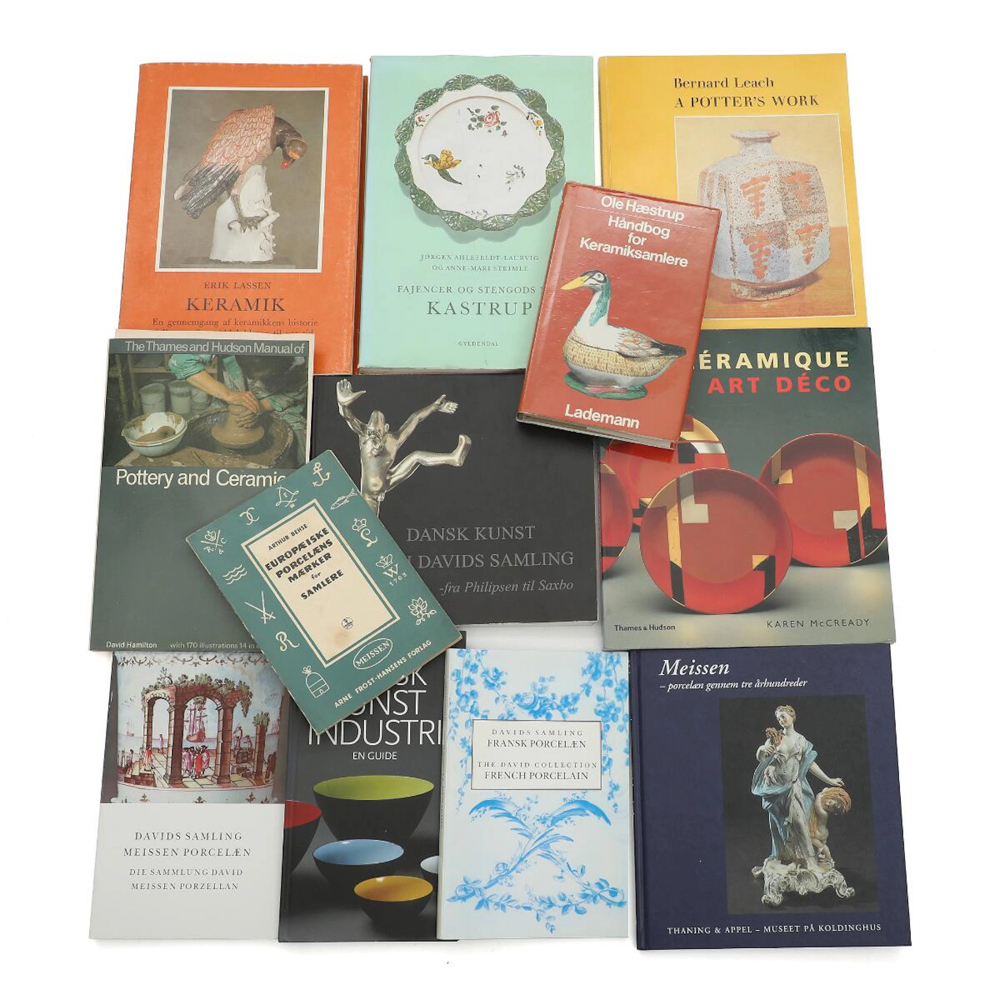 Twelve books with descriptions and illustrations on...