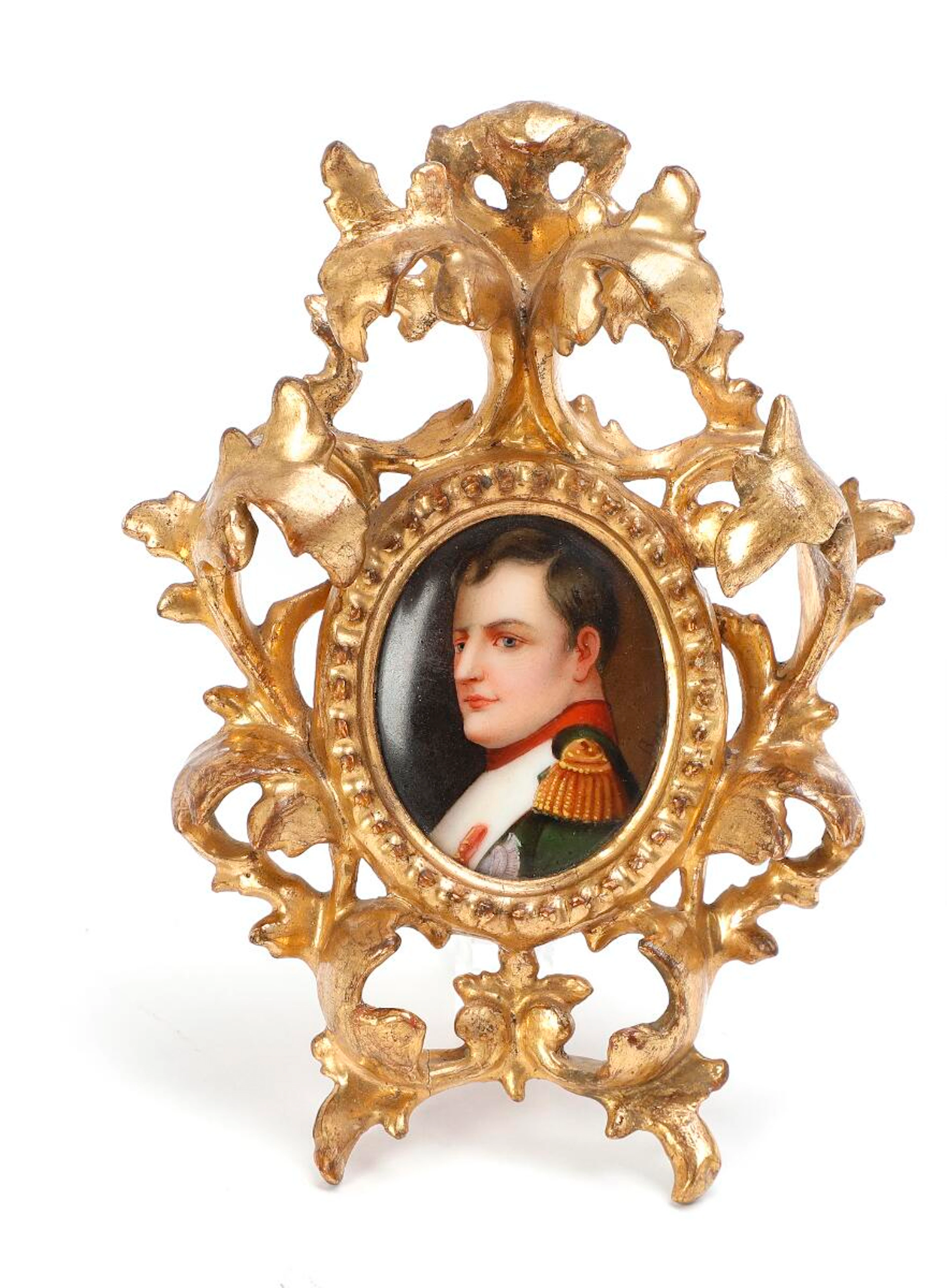 Miniature portrait of Napoleon Bonaparte