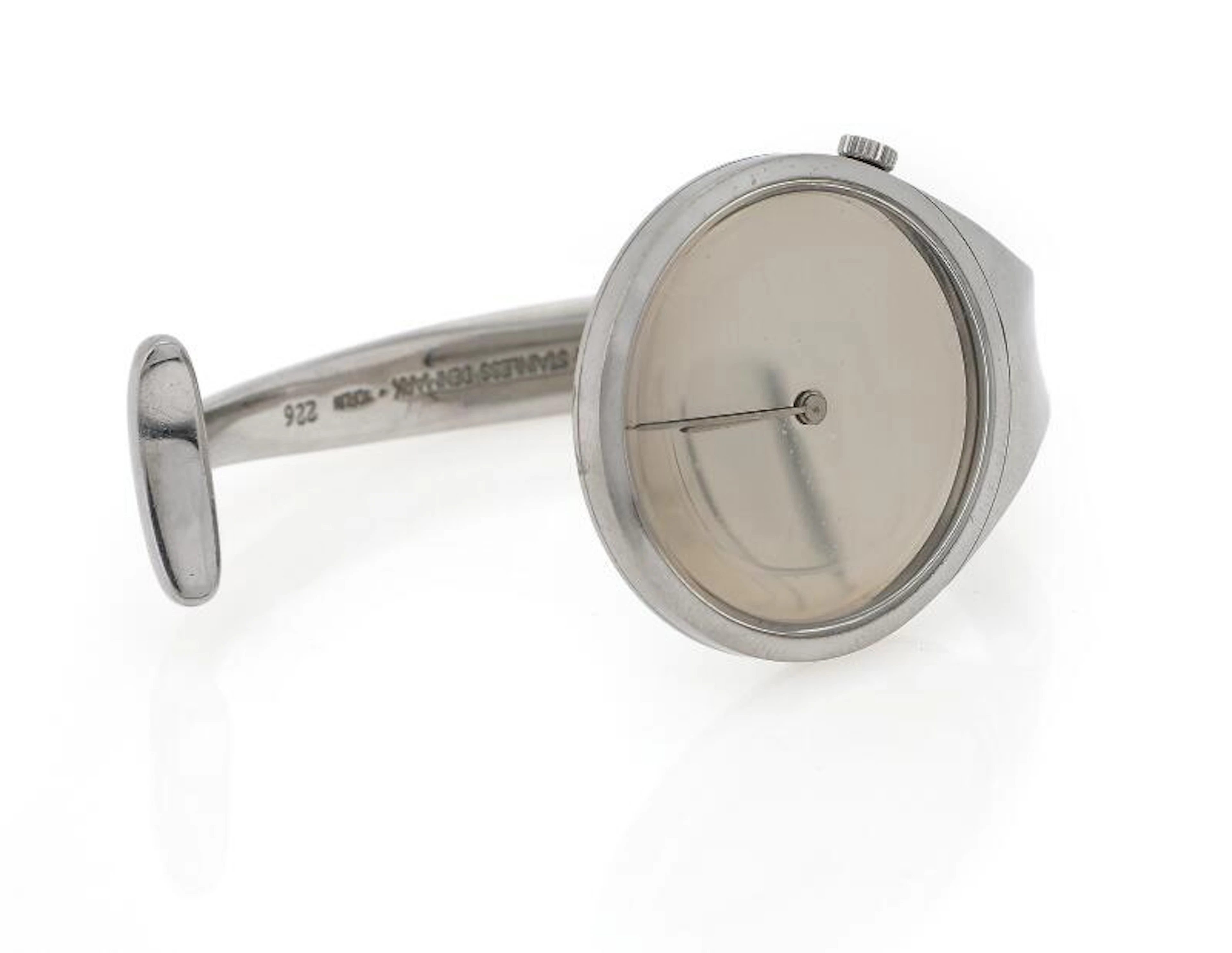 Georg Jensen, Vivianna Torun Bülow-Hübe: Wristwatch of steel, ref.