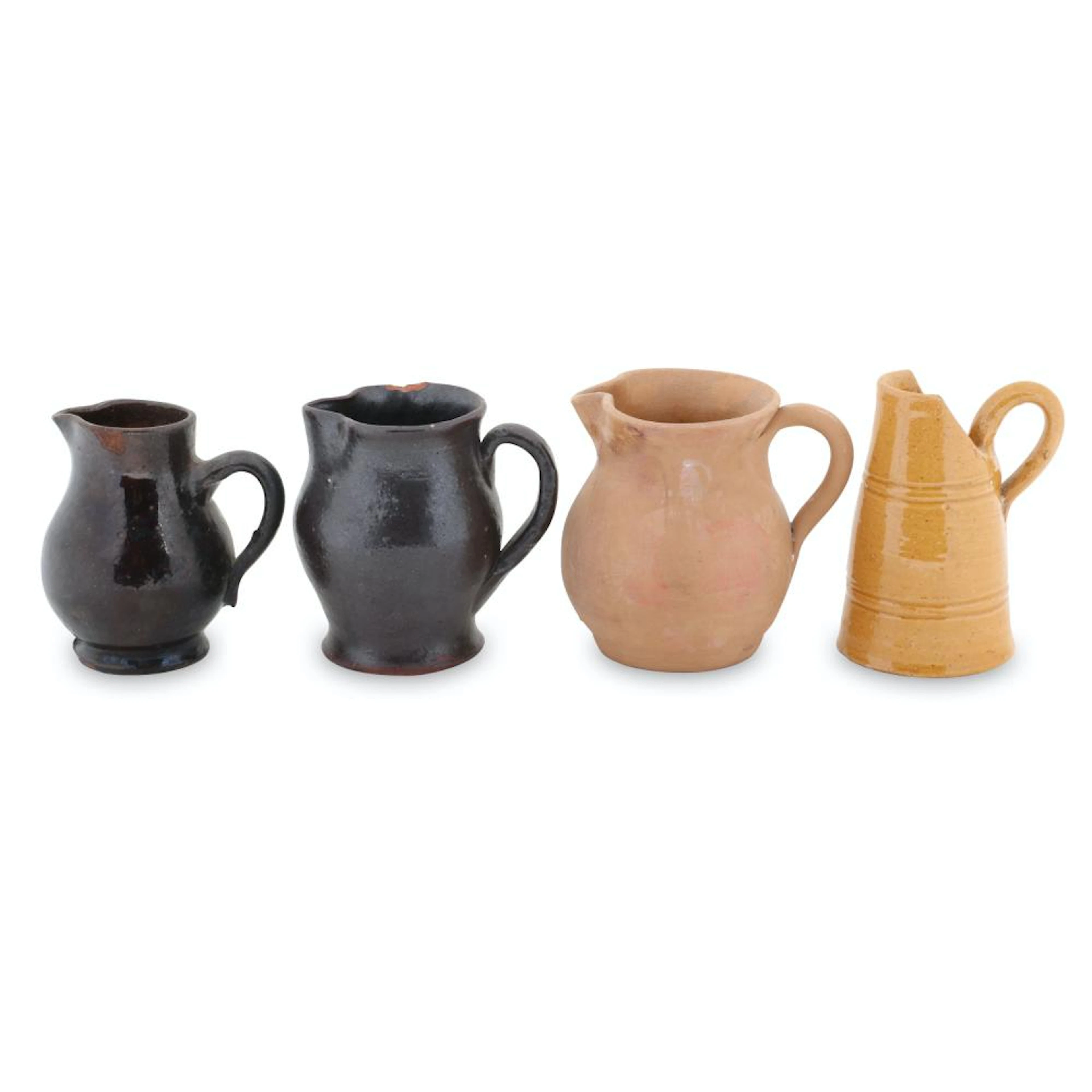 Assorted Earthenware Creamers