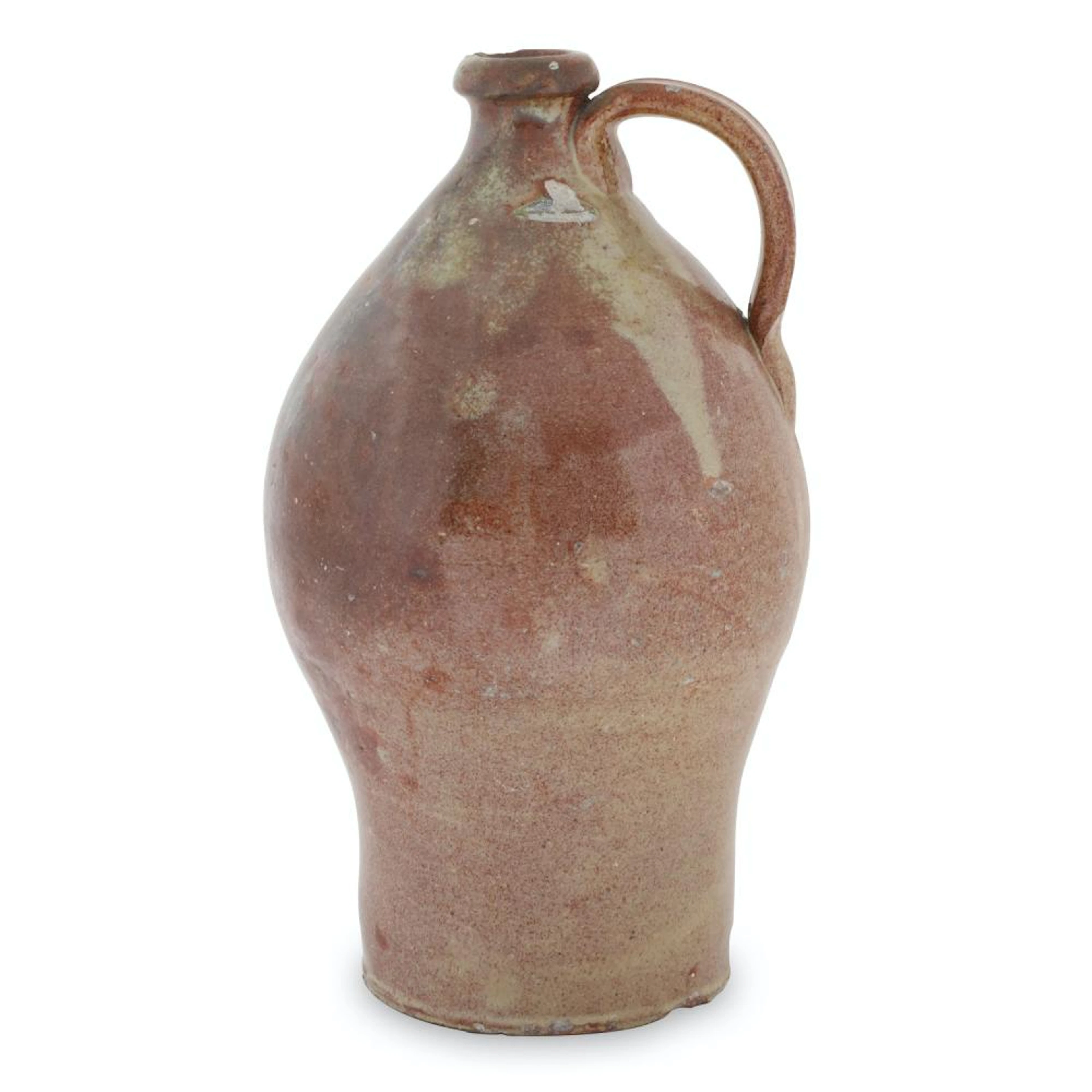 Ontario Redware Ovoid Jug