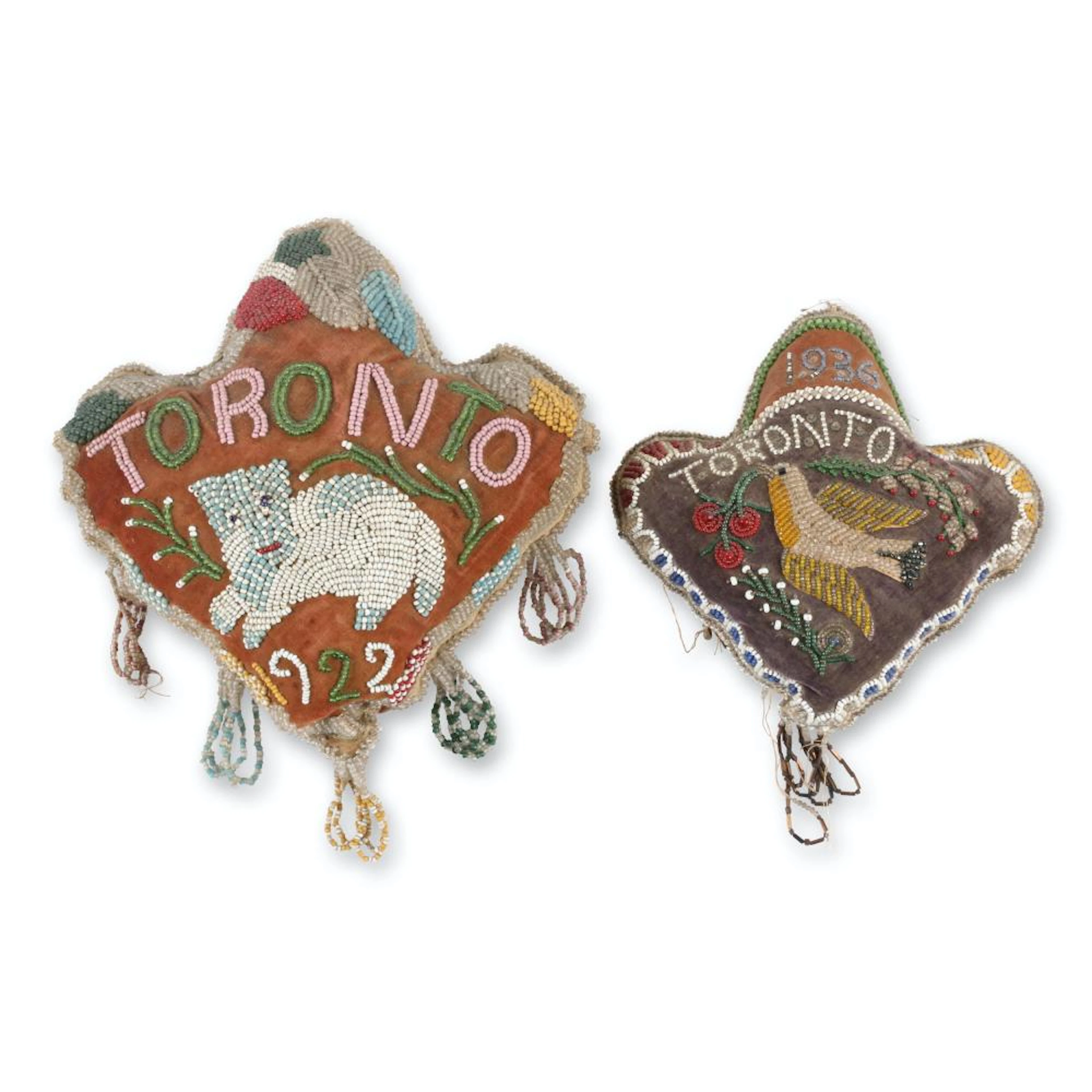 Native American "Toronto" Beaded Show Pillows