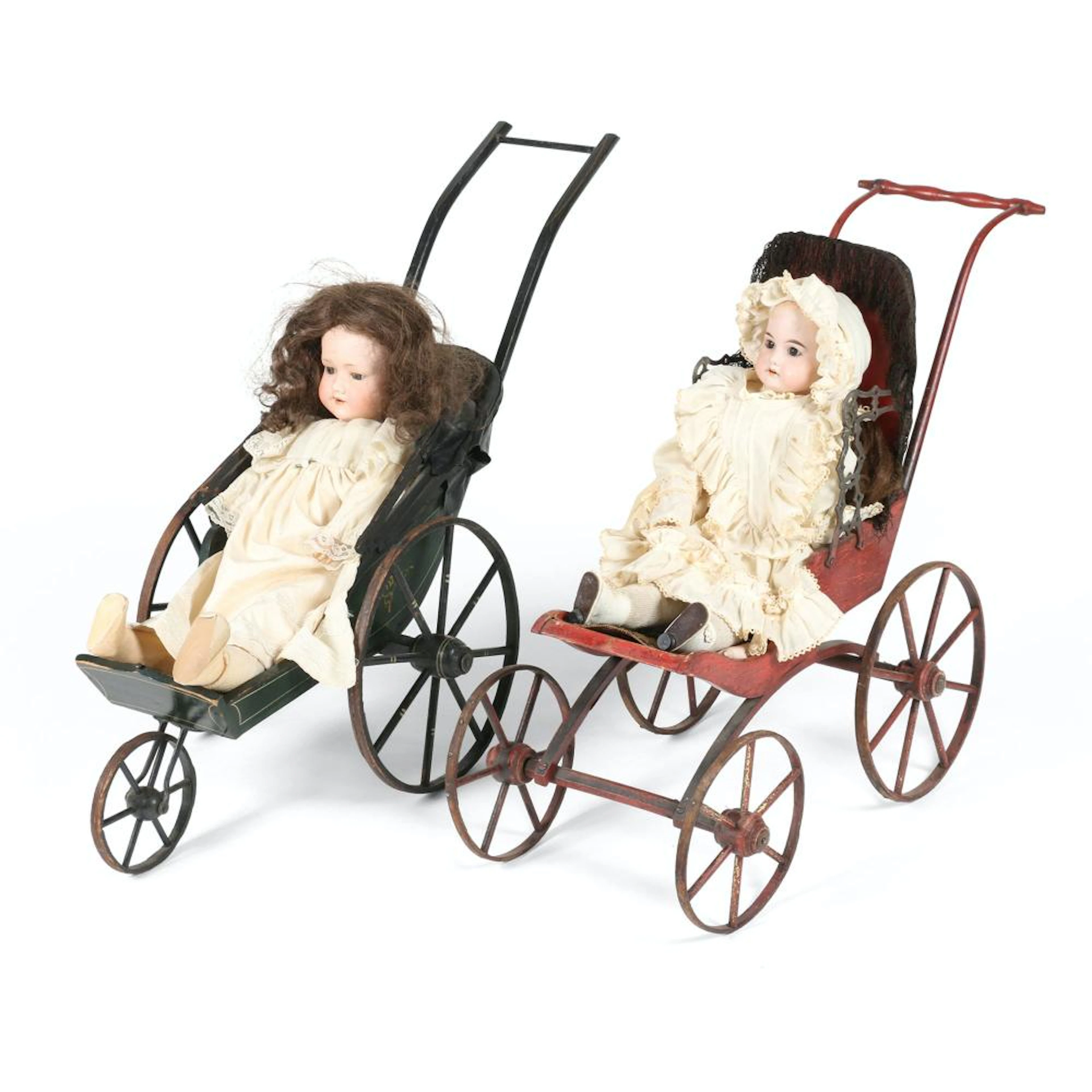 German Bisque Head Dolls