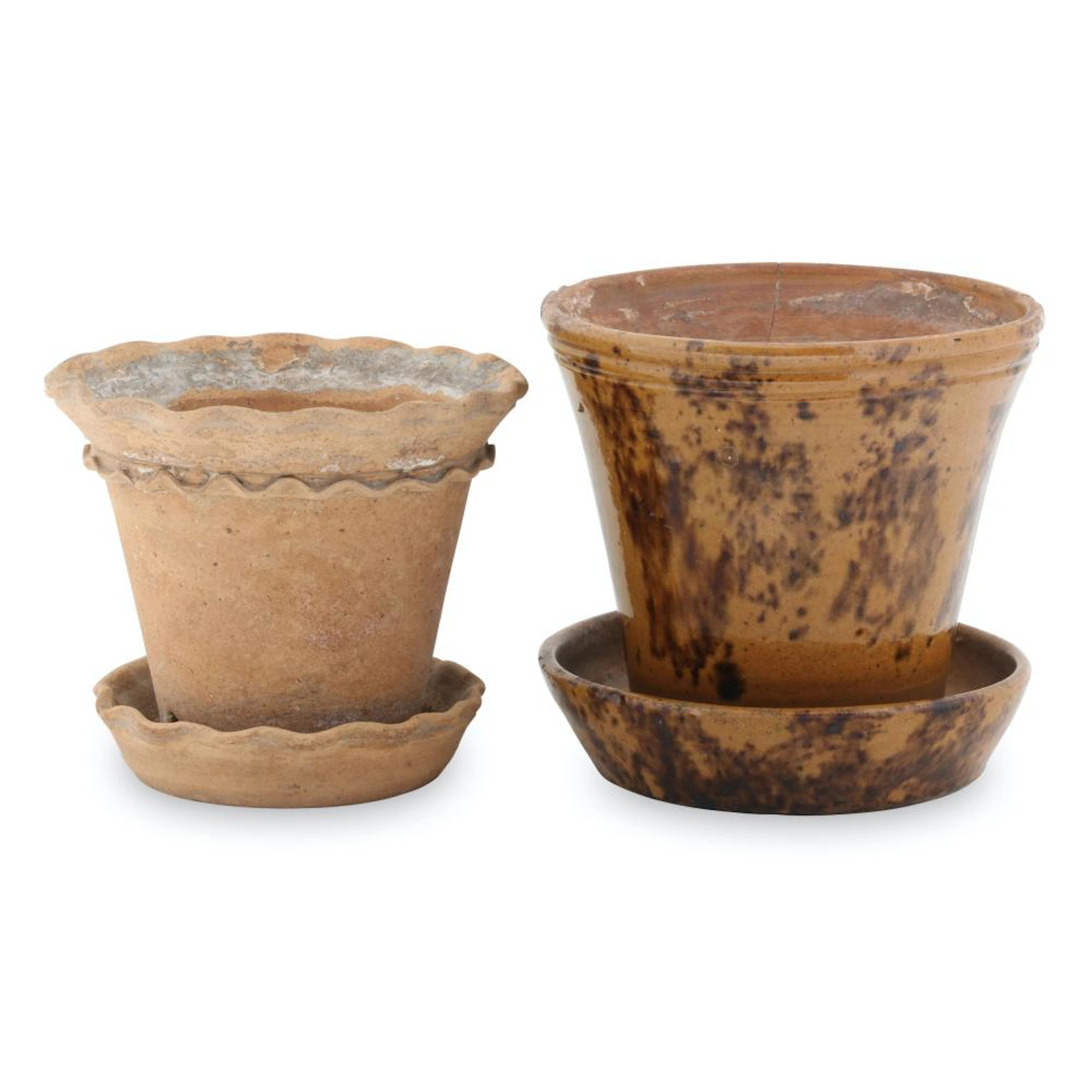 Waterloo County Earthenware Flowerpots