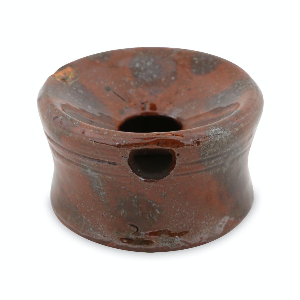 Redware Miniature Spittoon