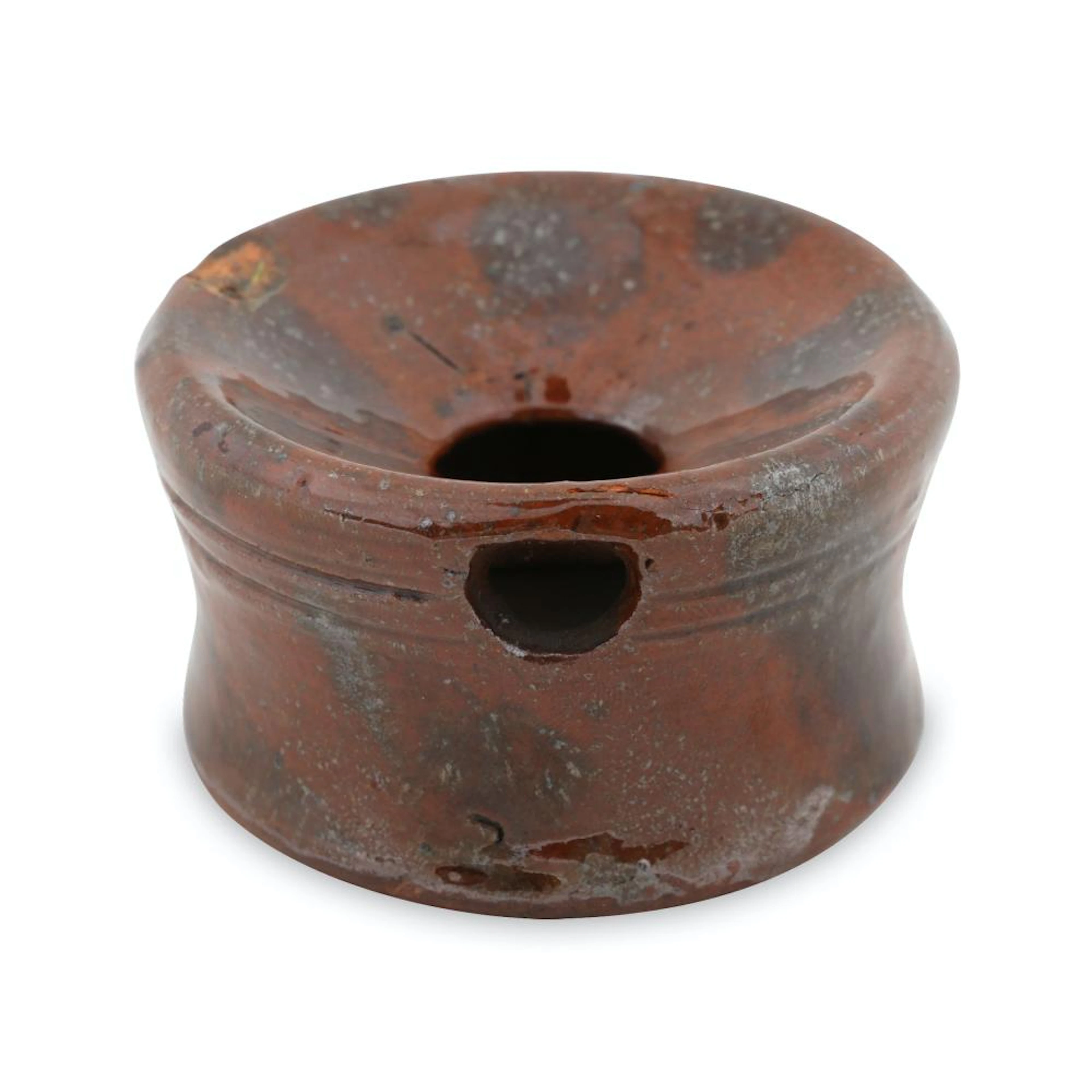 Redware Miniature Spittoon