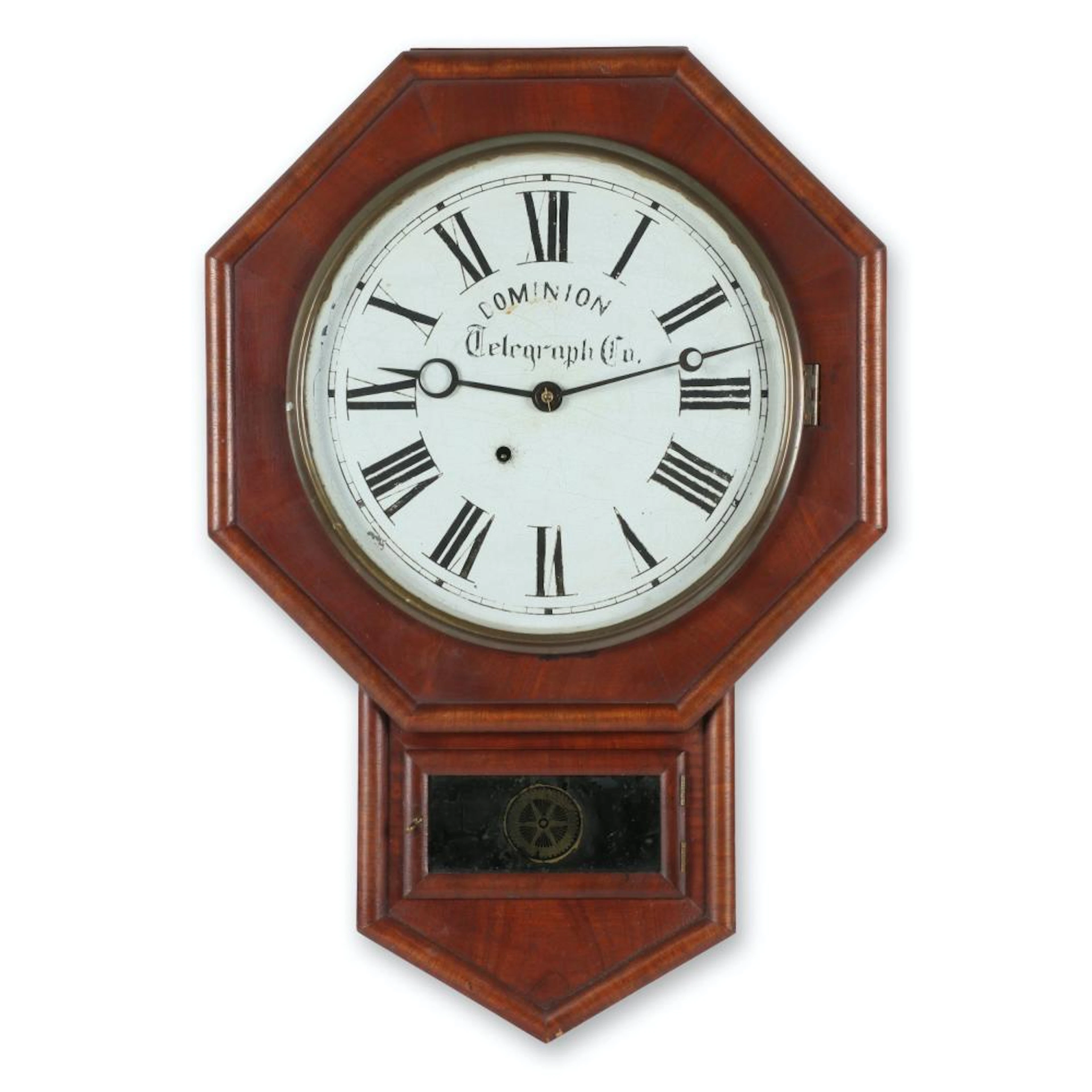 Dominion Telegraph Co. Wall Clock