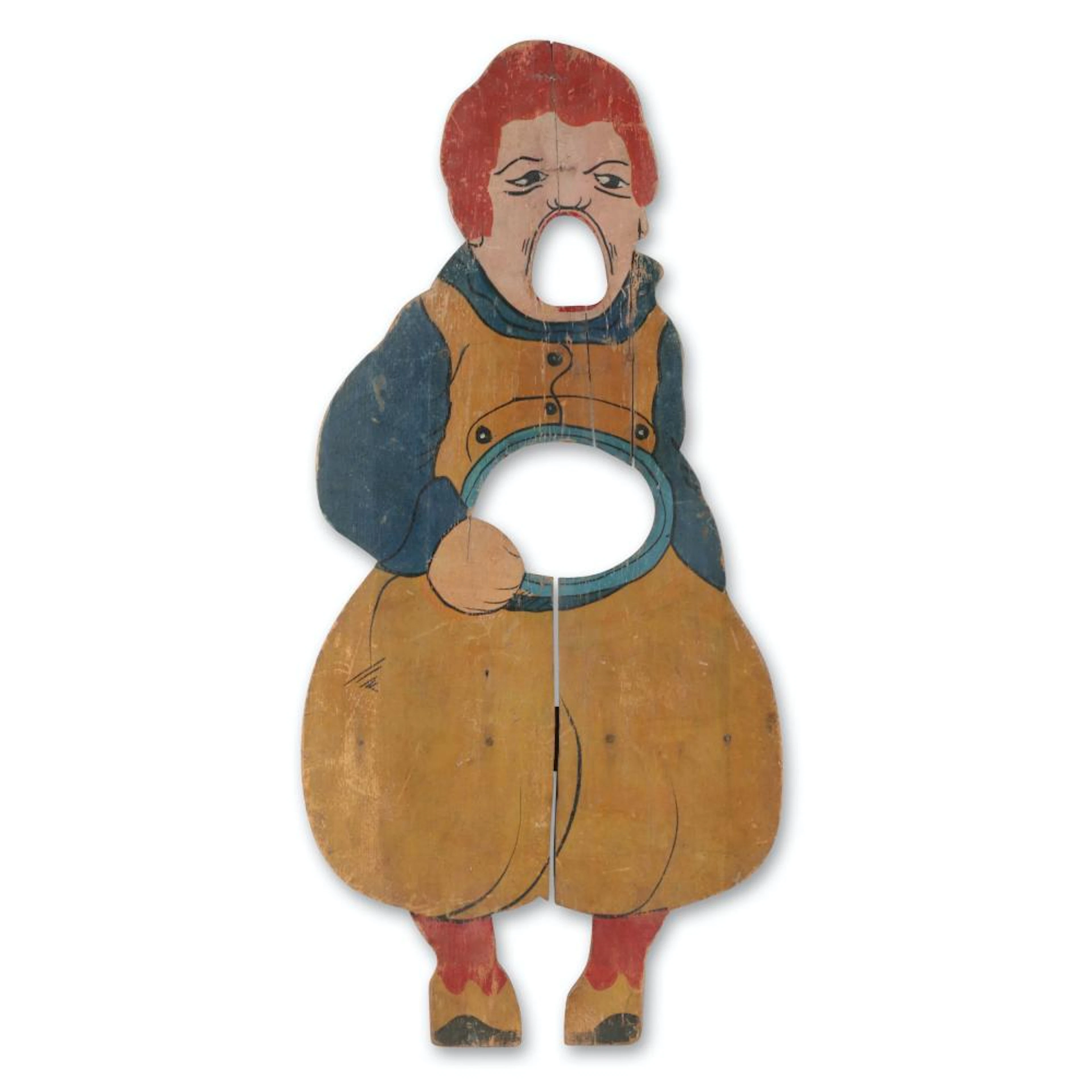 Carnival Ball Toss Folk Art Game