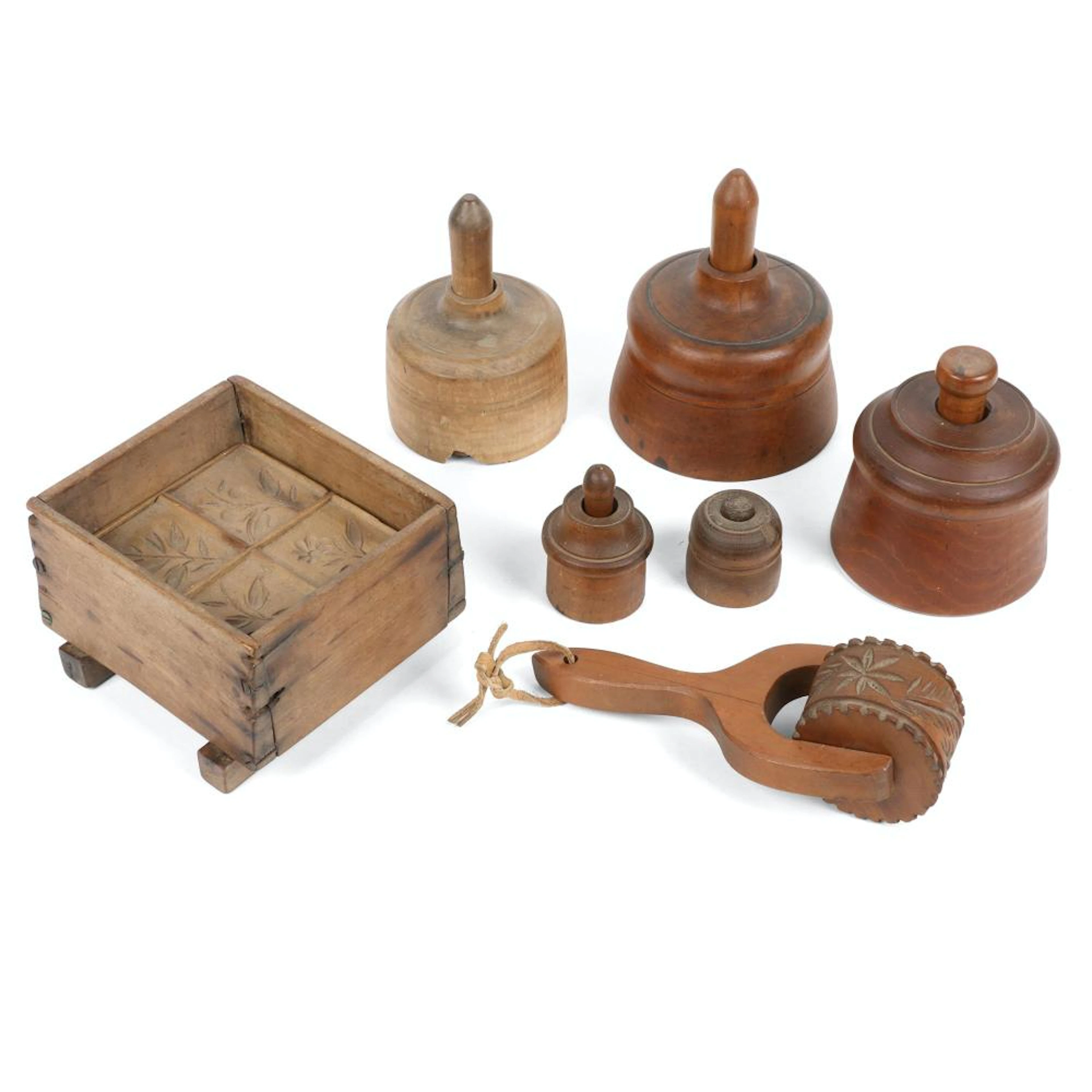 Wooden Butter Presses