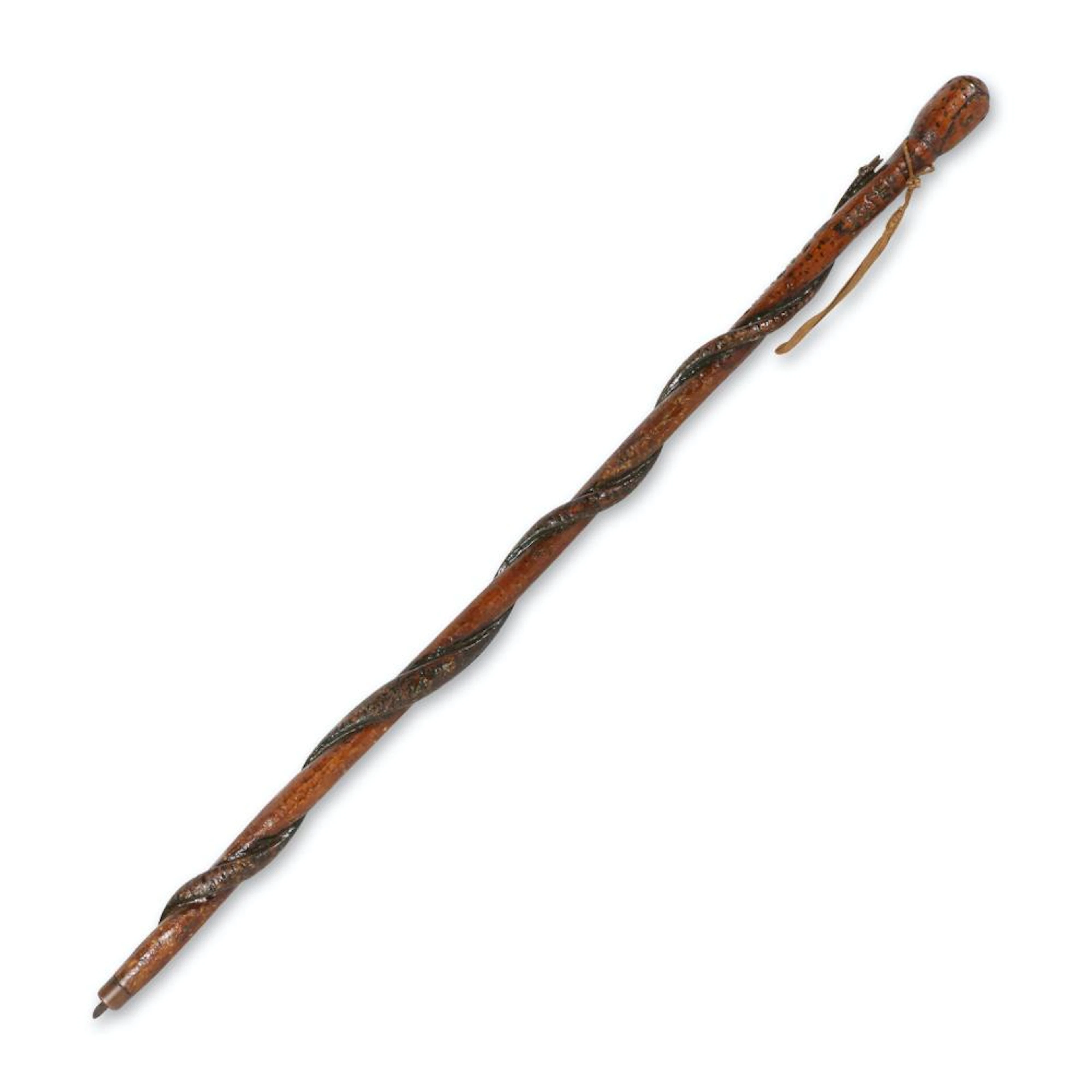 French Prisoner of War Folk Art Cane/Walking Stick