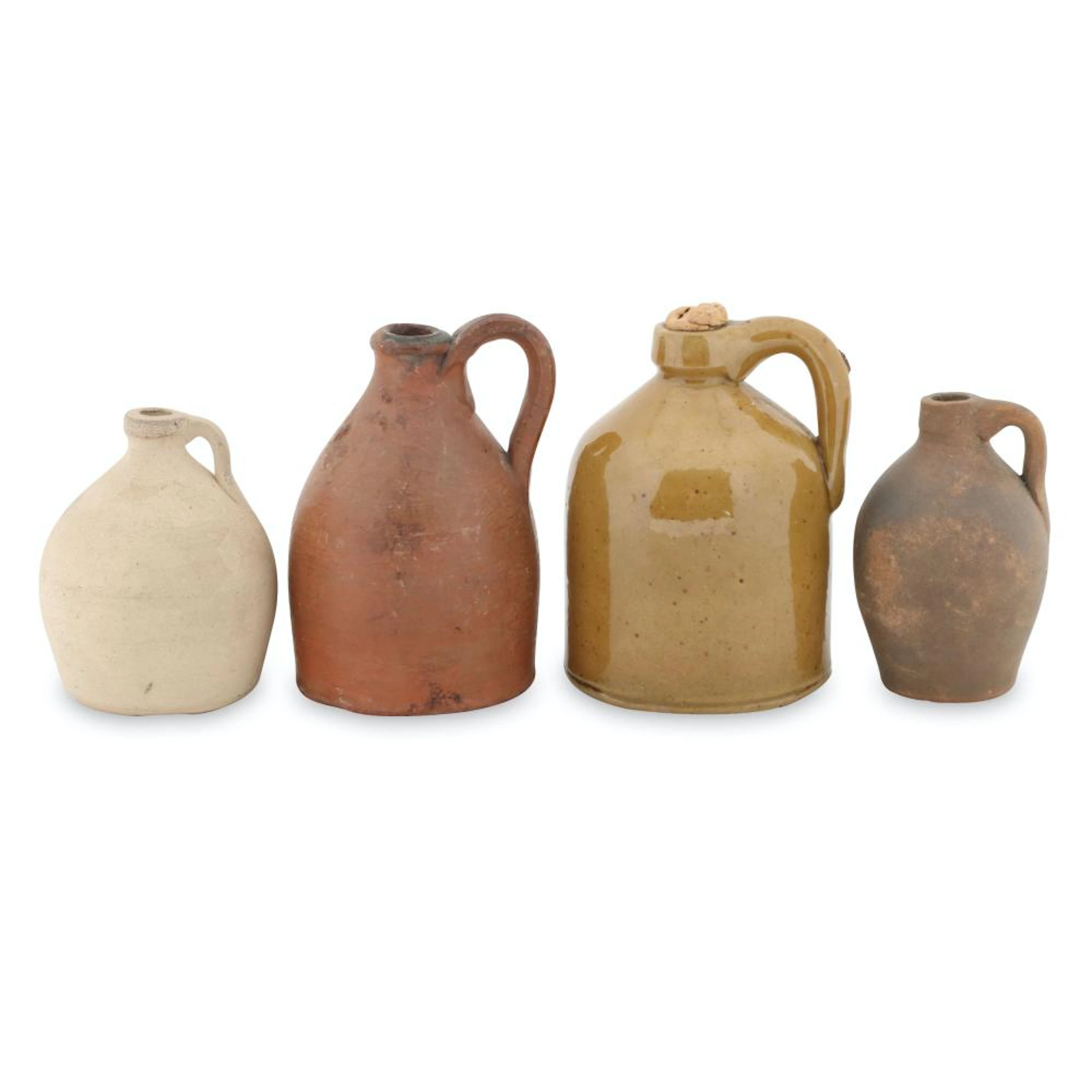 Ontario Earthenware Miniature Jugs
